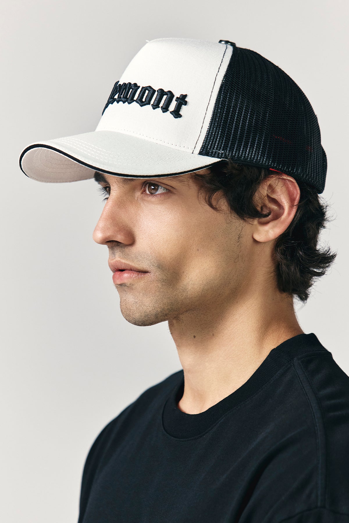 GORRA SPECCHIO CREMA/NEGRO CLEMONT