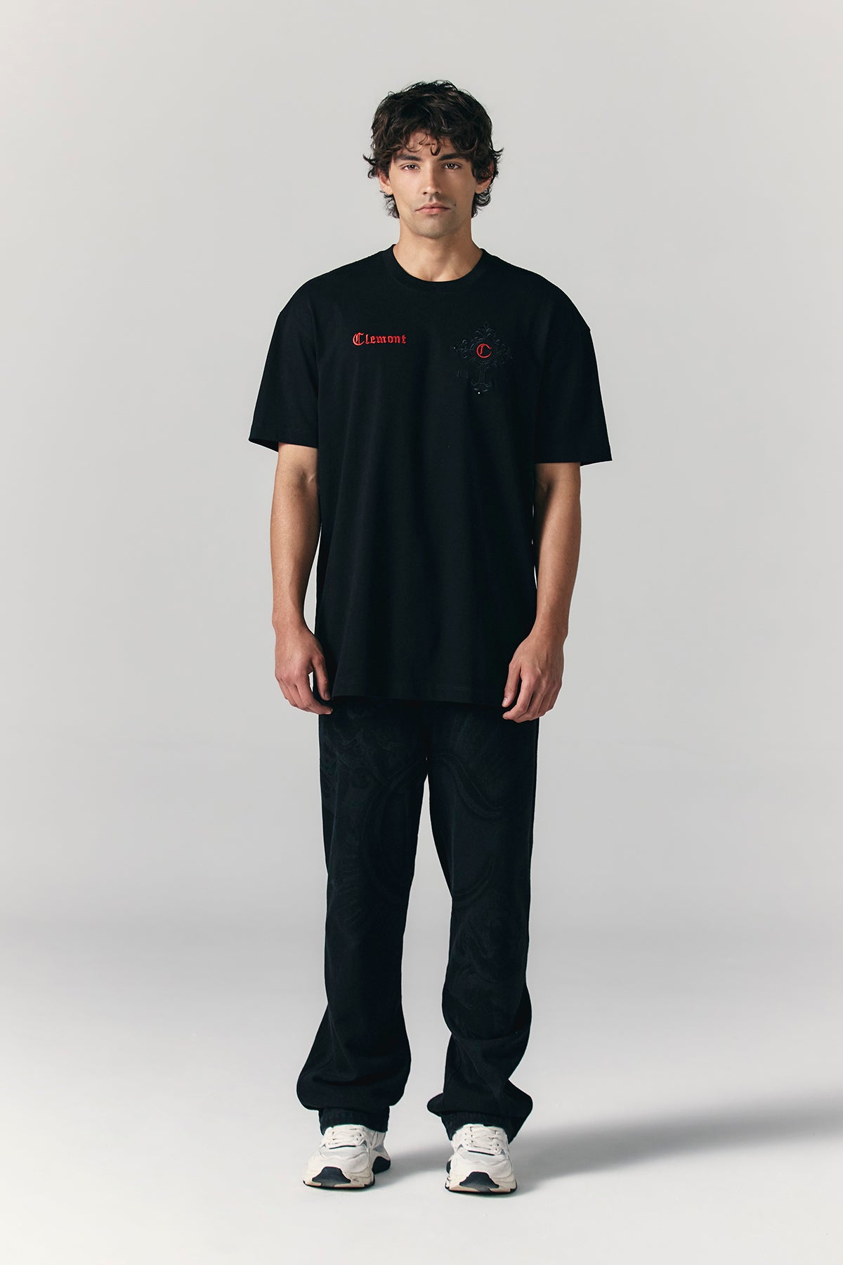 CAMISETA HOMBRE SEGNALE NEGRO CLEMONT
