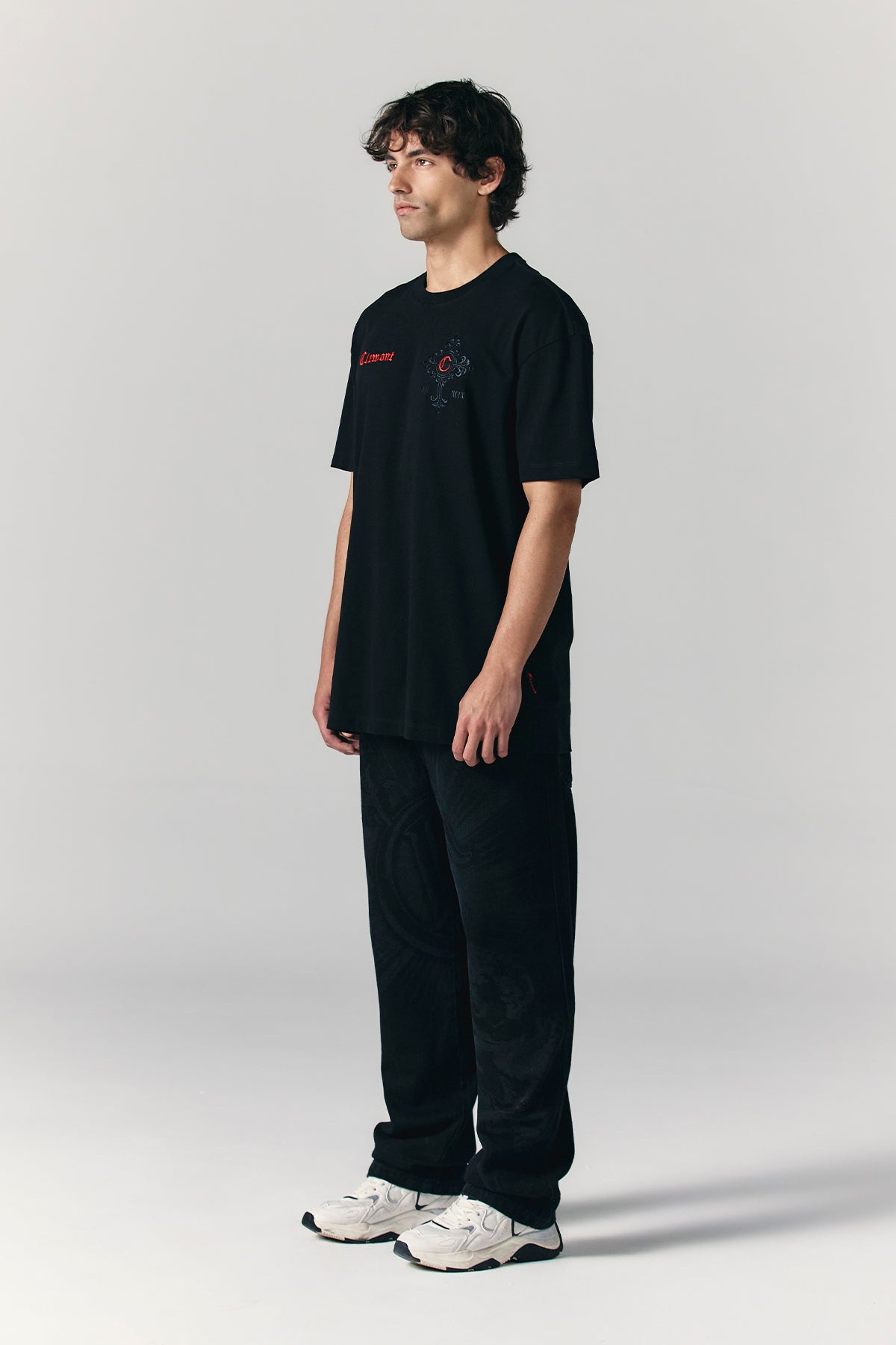 CAMISETA HOMBRE SEGNALE NEGRO CLEMONT