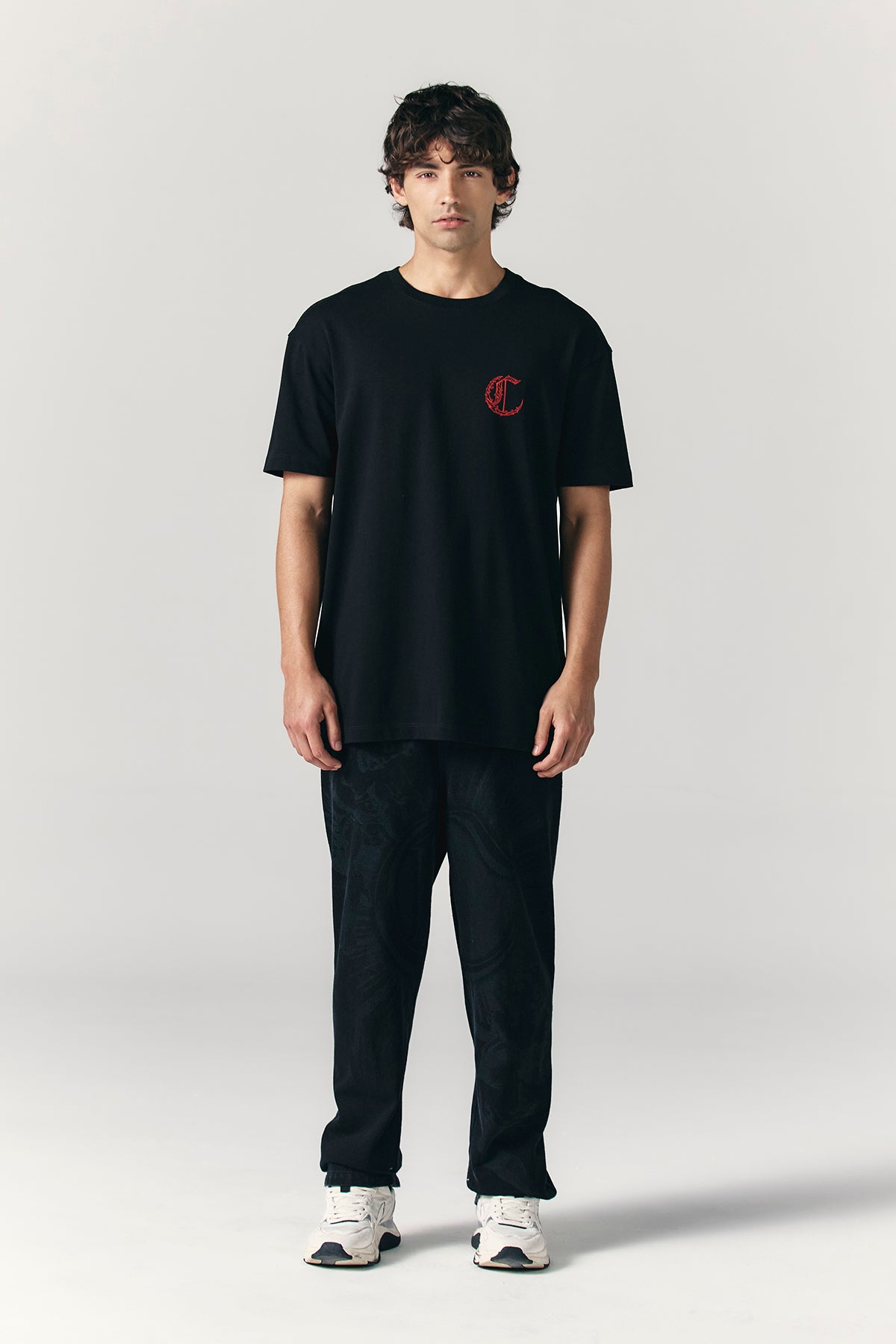 CAMISETA HOMBRE SMARRIMENTO NEGRO CLEMONT
