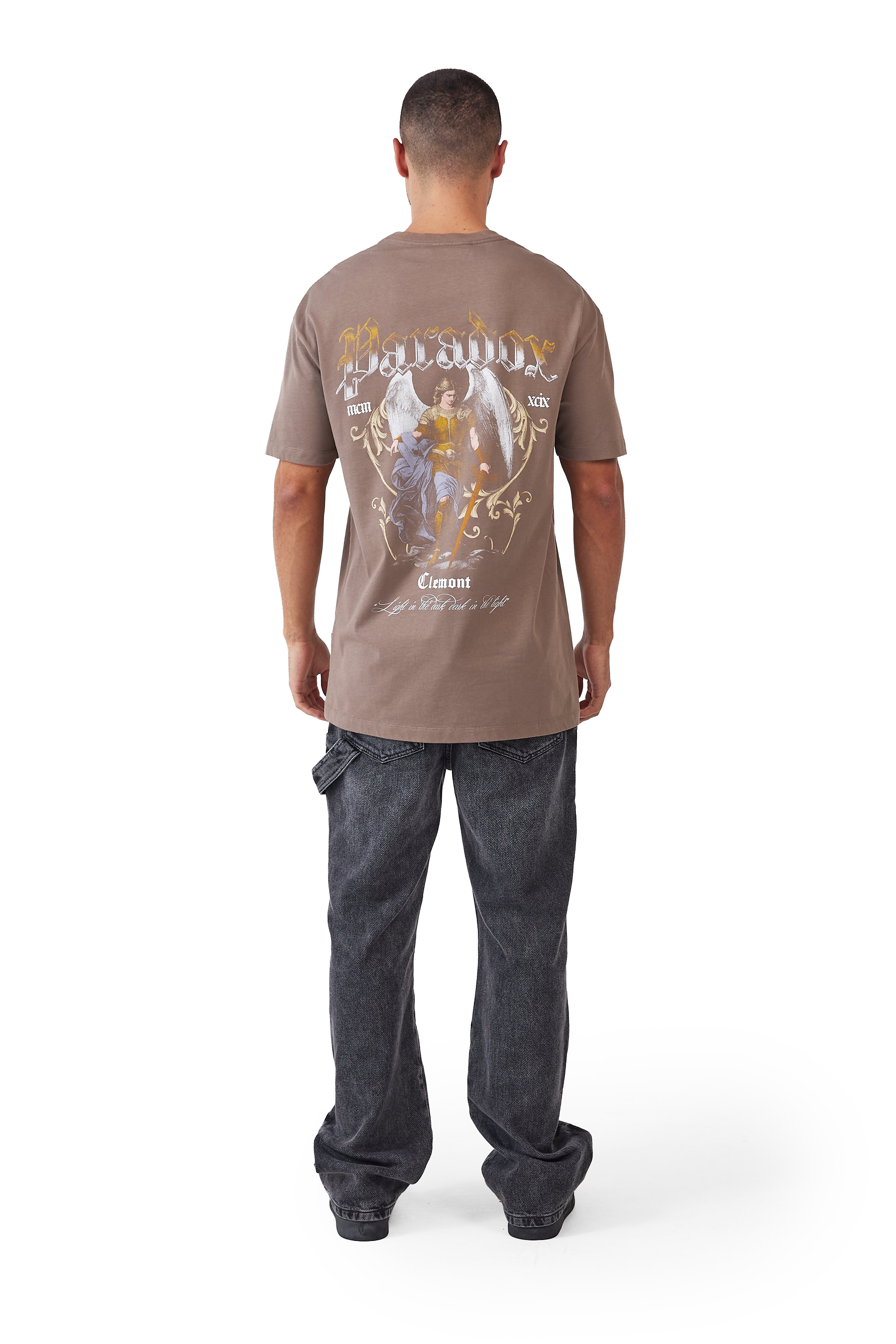 CAMISETA HOMBRE VUOTO TAUPE CLEMONT