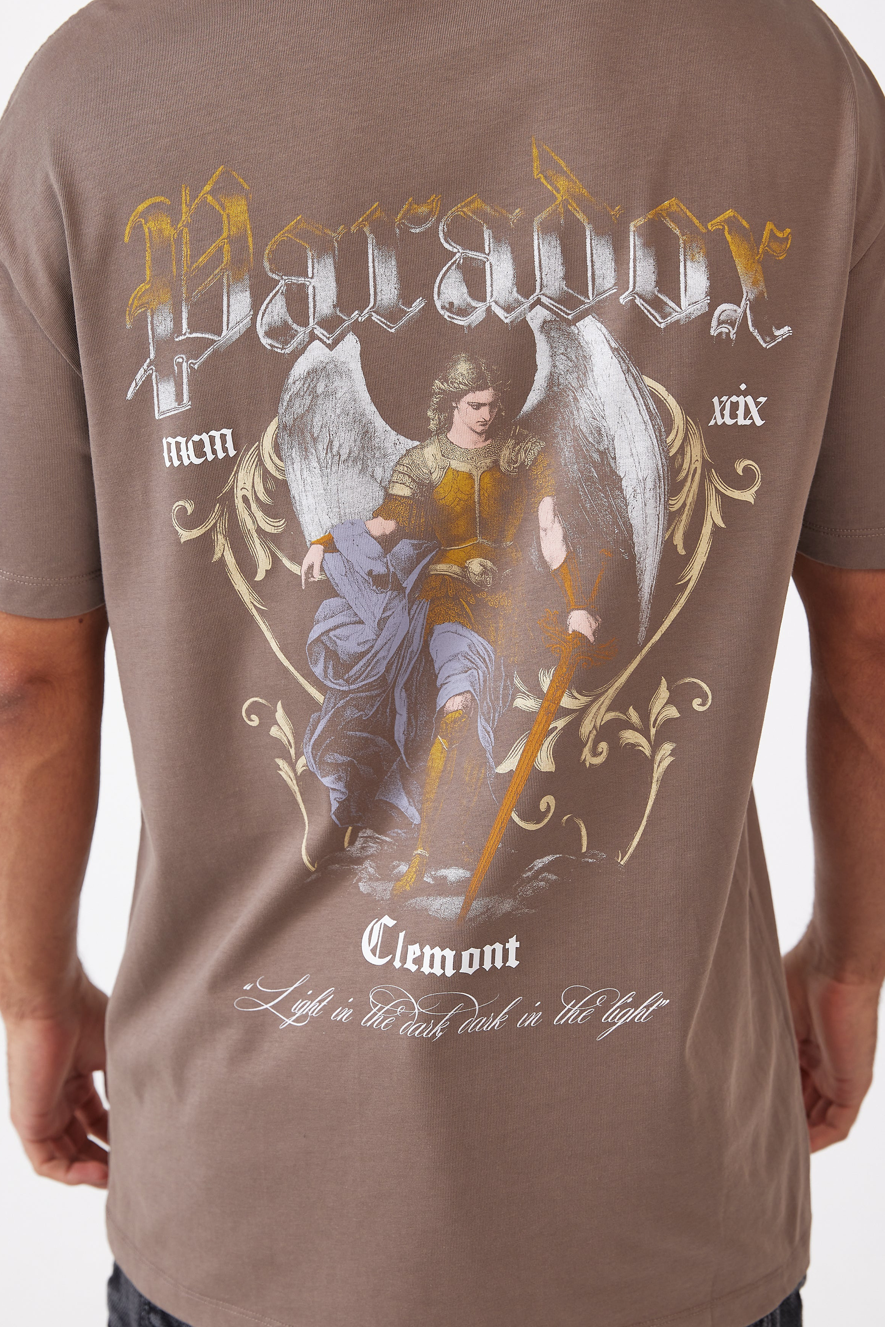 CAMISETA HOMBRE VUOTO TAUPE CLEMONT