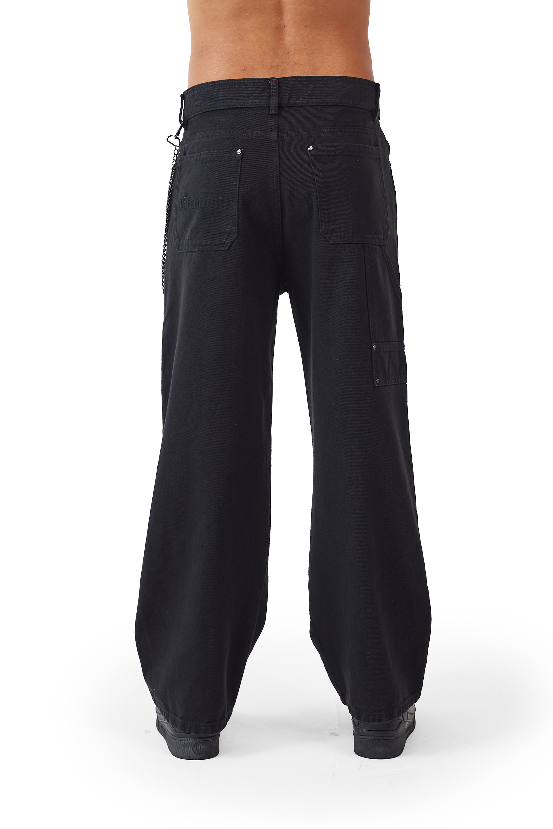 PANTALÓN HOMBRE ORO NEGRO CLEMONT