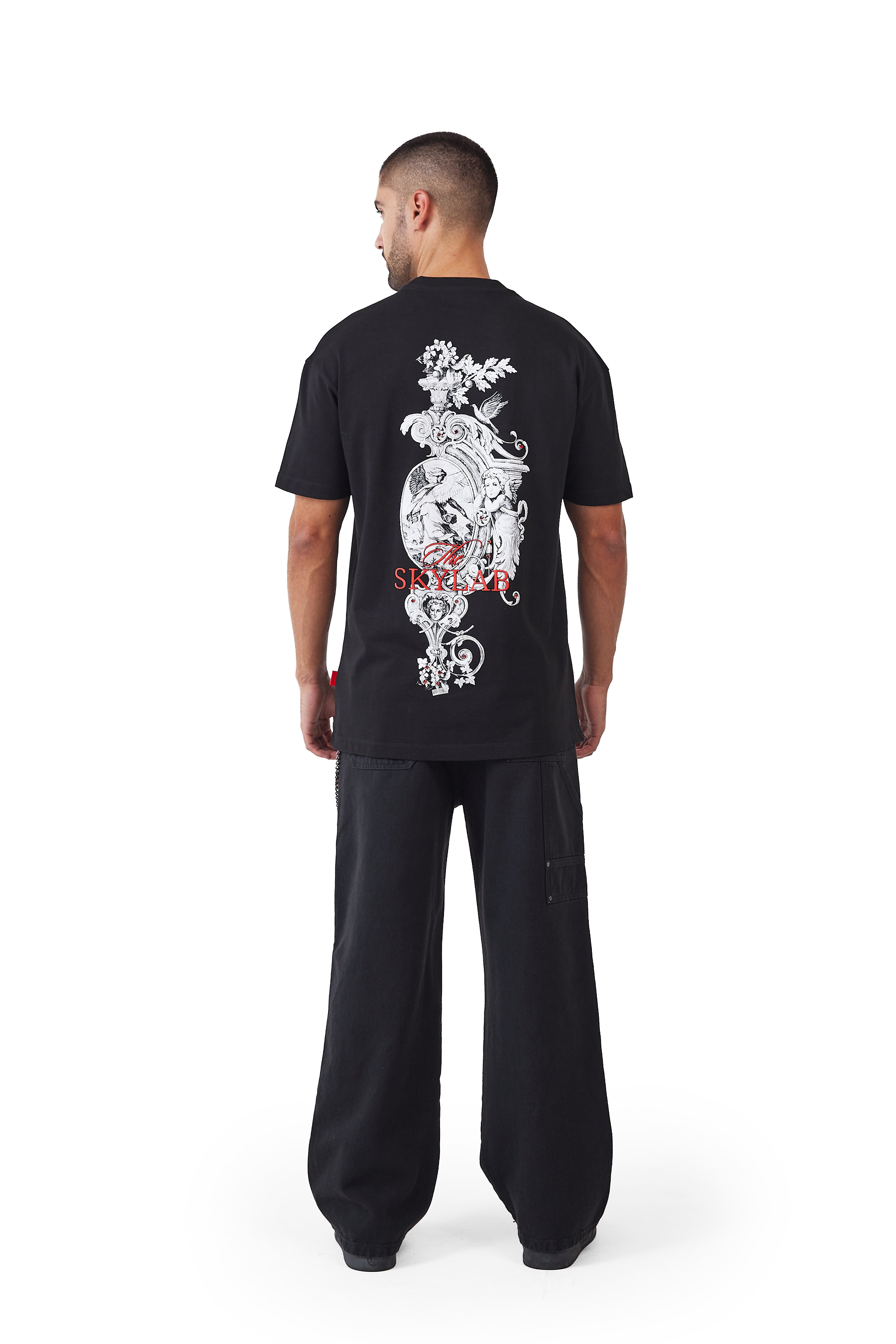 CAMISETA HOMBRE PAURA NEGRO CLEMONT