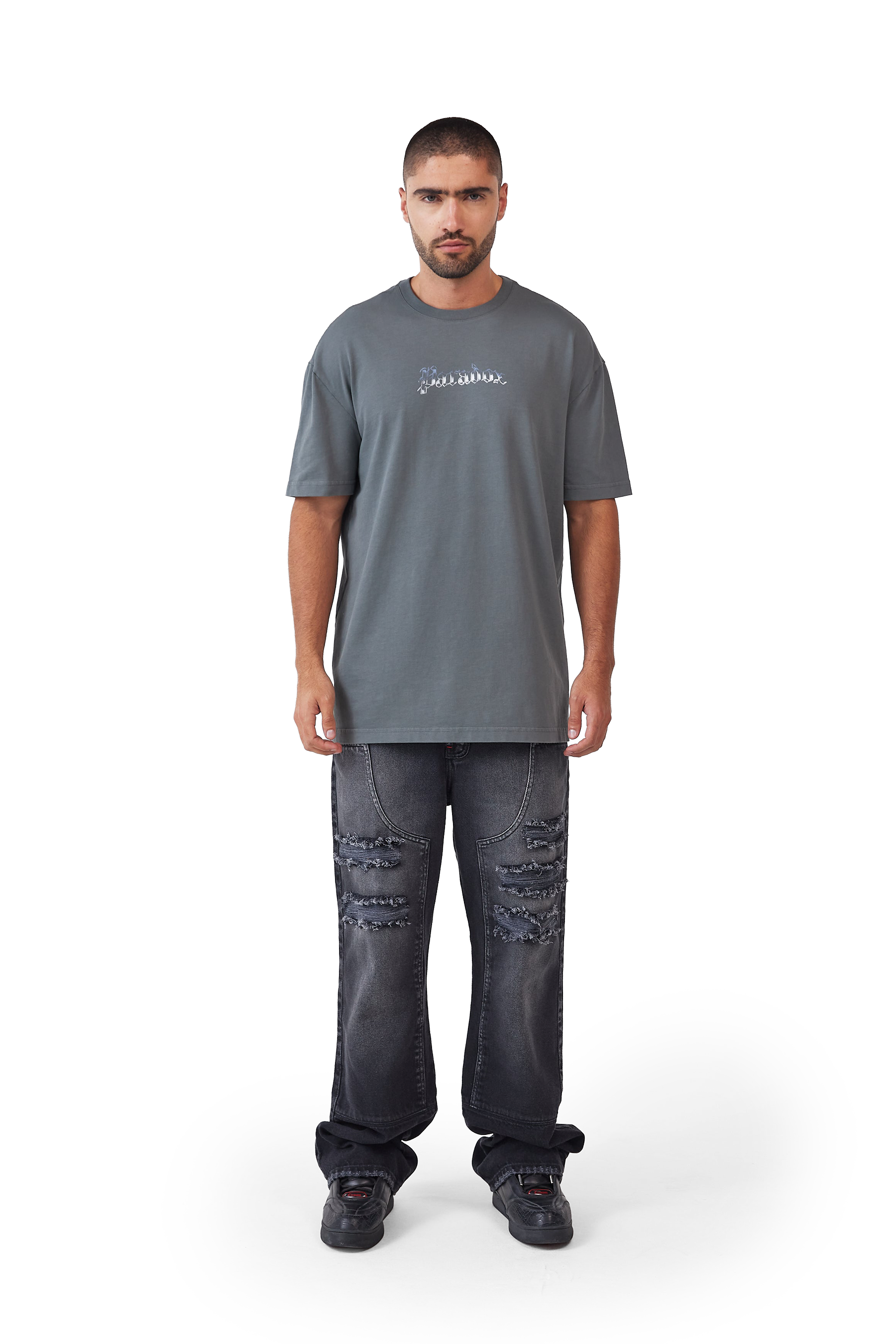 CAMISETA HOMBRE VUOTO GRIS OSCURO CLEMONT