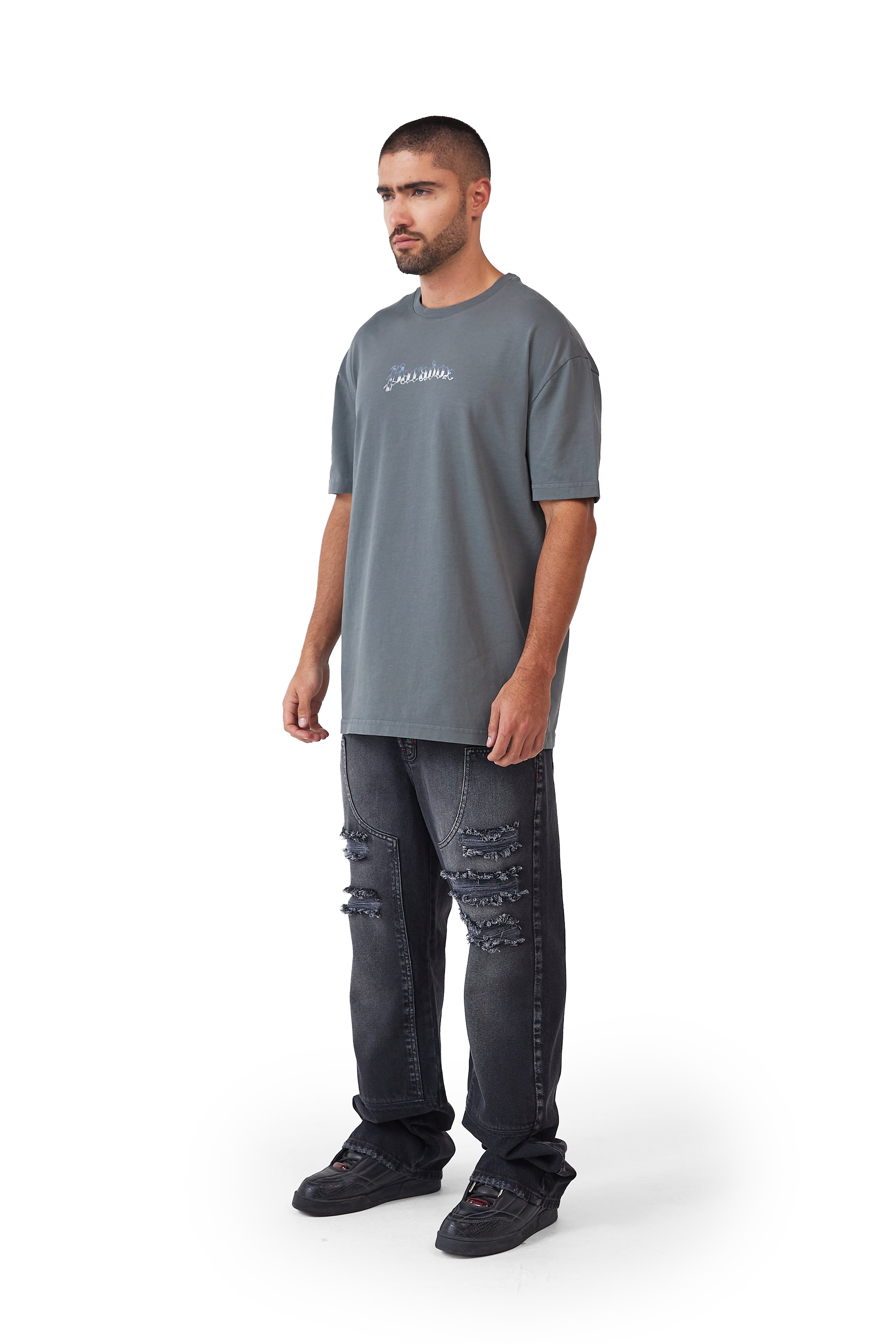 CAMISETA HOMBRE VUOTO GRIS OSCURO CLEMONT