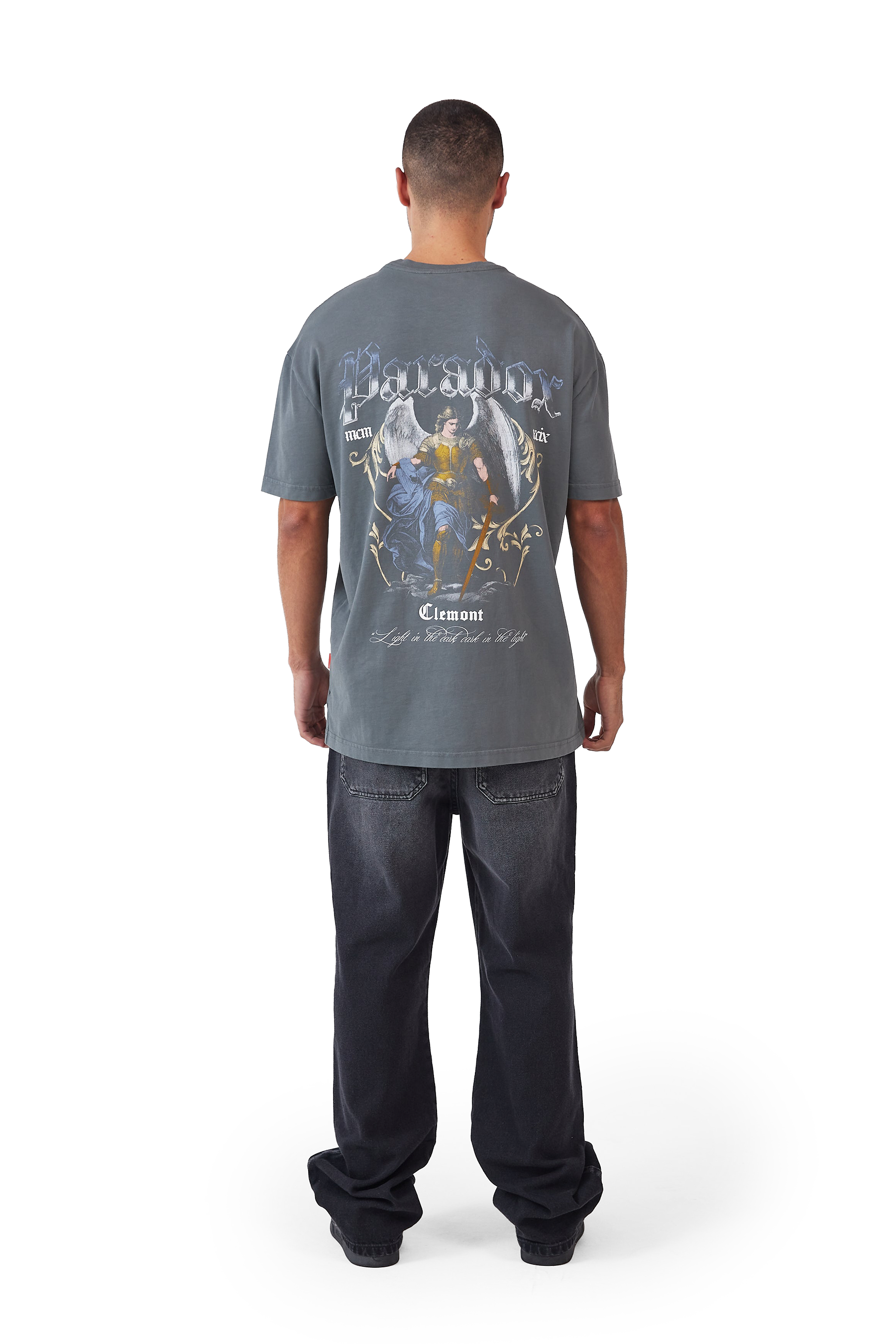 CAMISETA HOMBRE VUOTO GRIS OSCURO CLEMONT