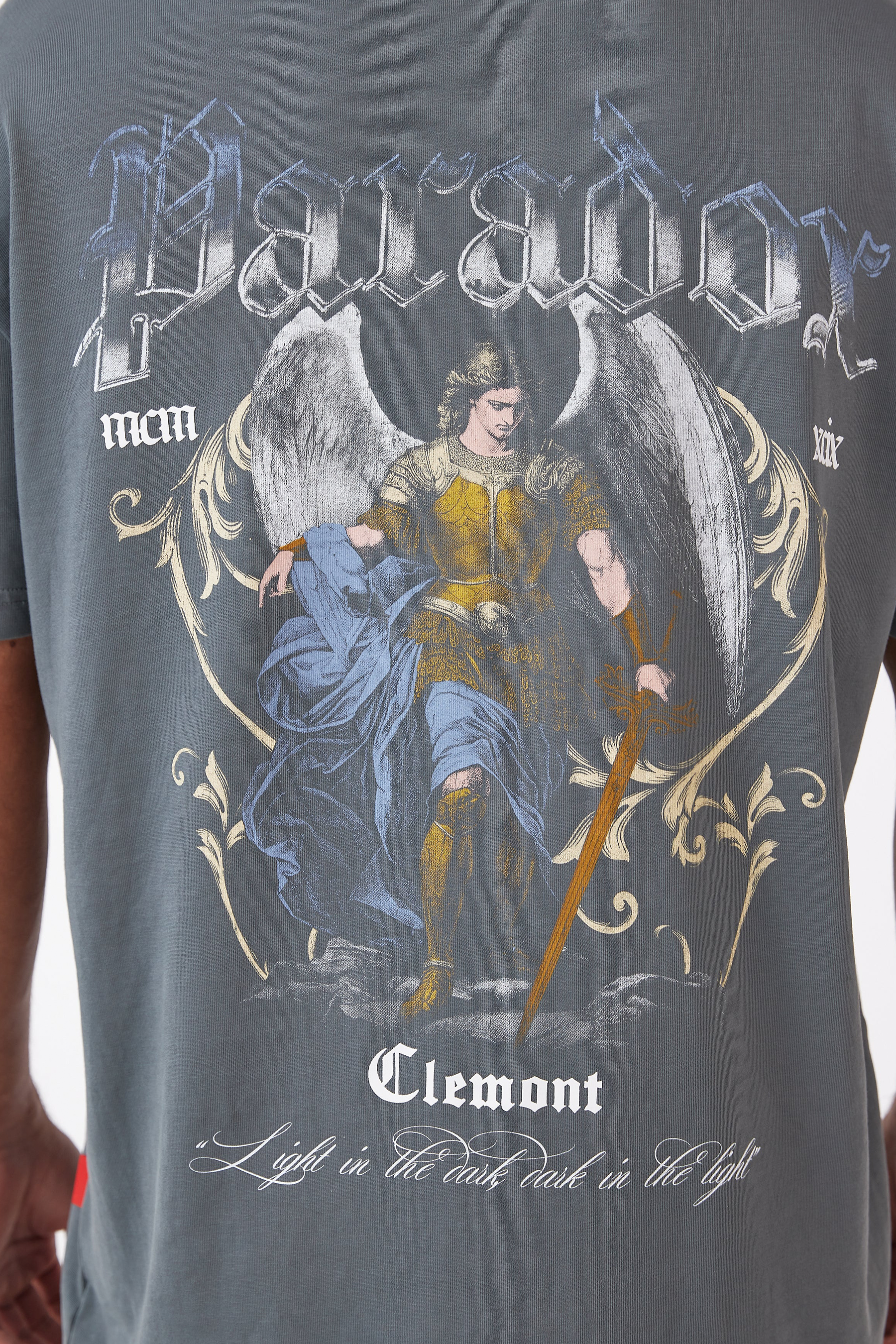CAMISETA HOMBRE VUOTO GRIS OSCURO CLEMONT