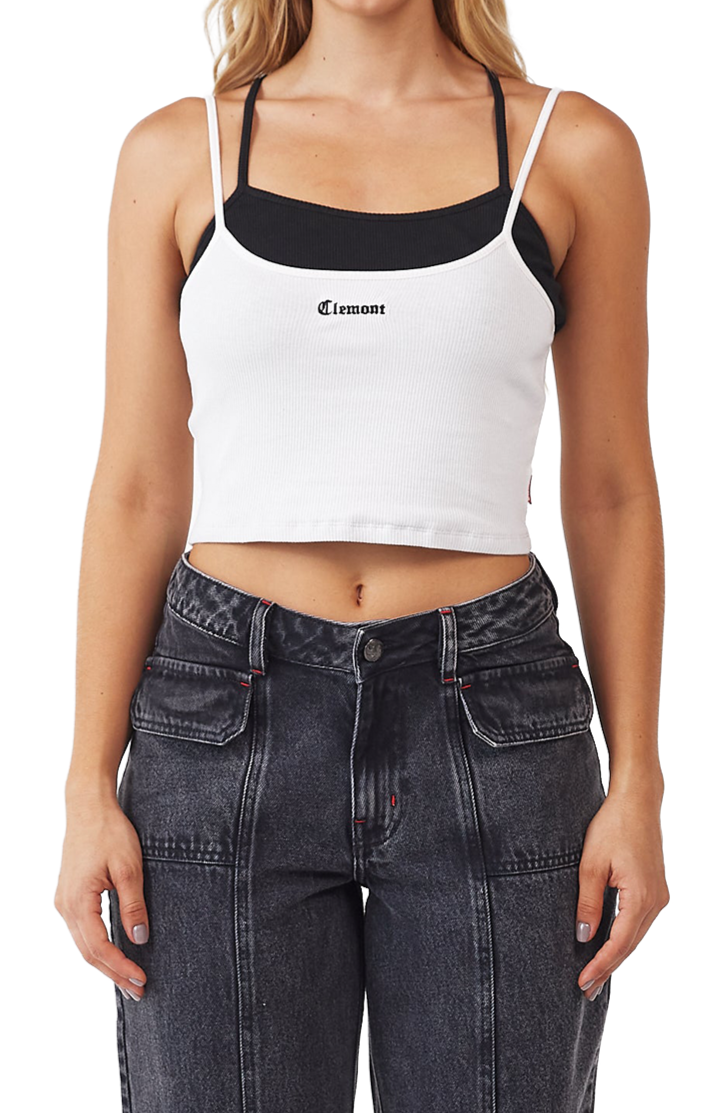 CROP TOP OSCILLARE CREMA CLEMONT
