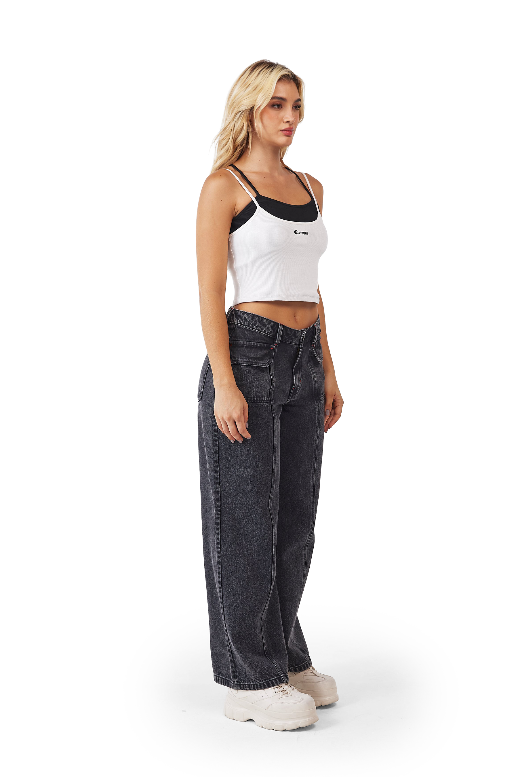 CROP TOP OSCILLARE CREMA CLEMONT