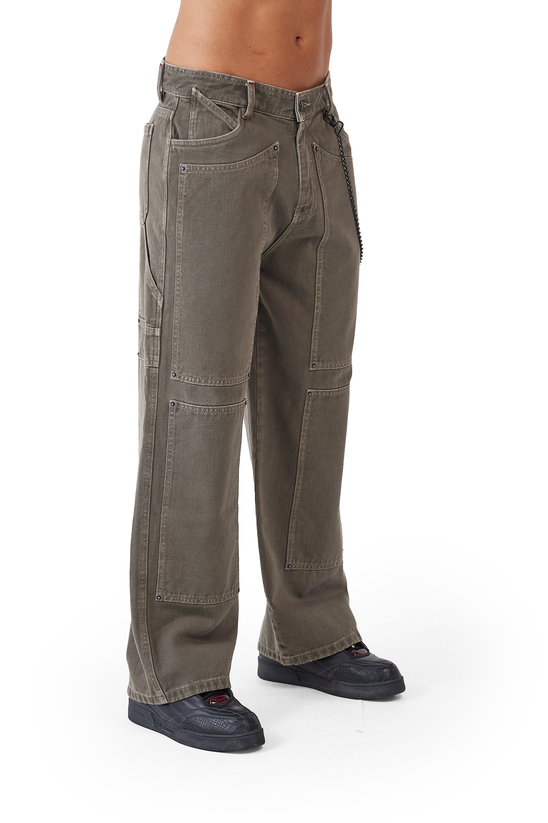 PANTALÓN HOMBRE ORO VERDE CLEMONT