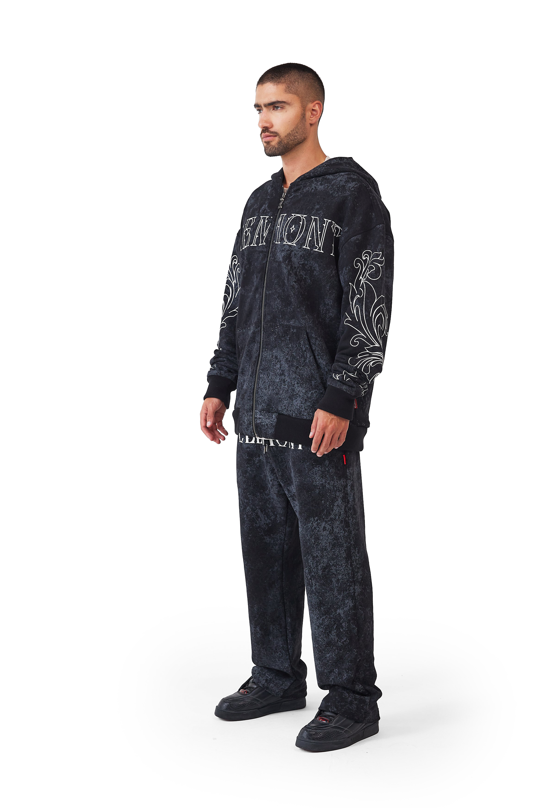 HOODIES HOMBRE MALEVOLO NEGRO CLEMONT