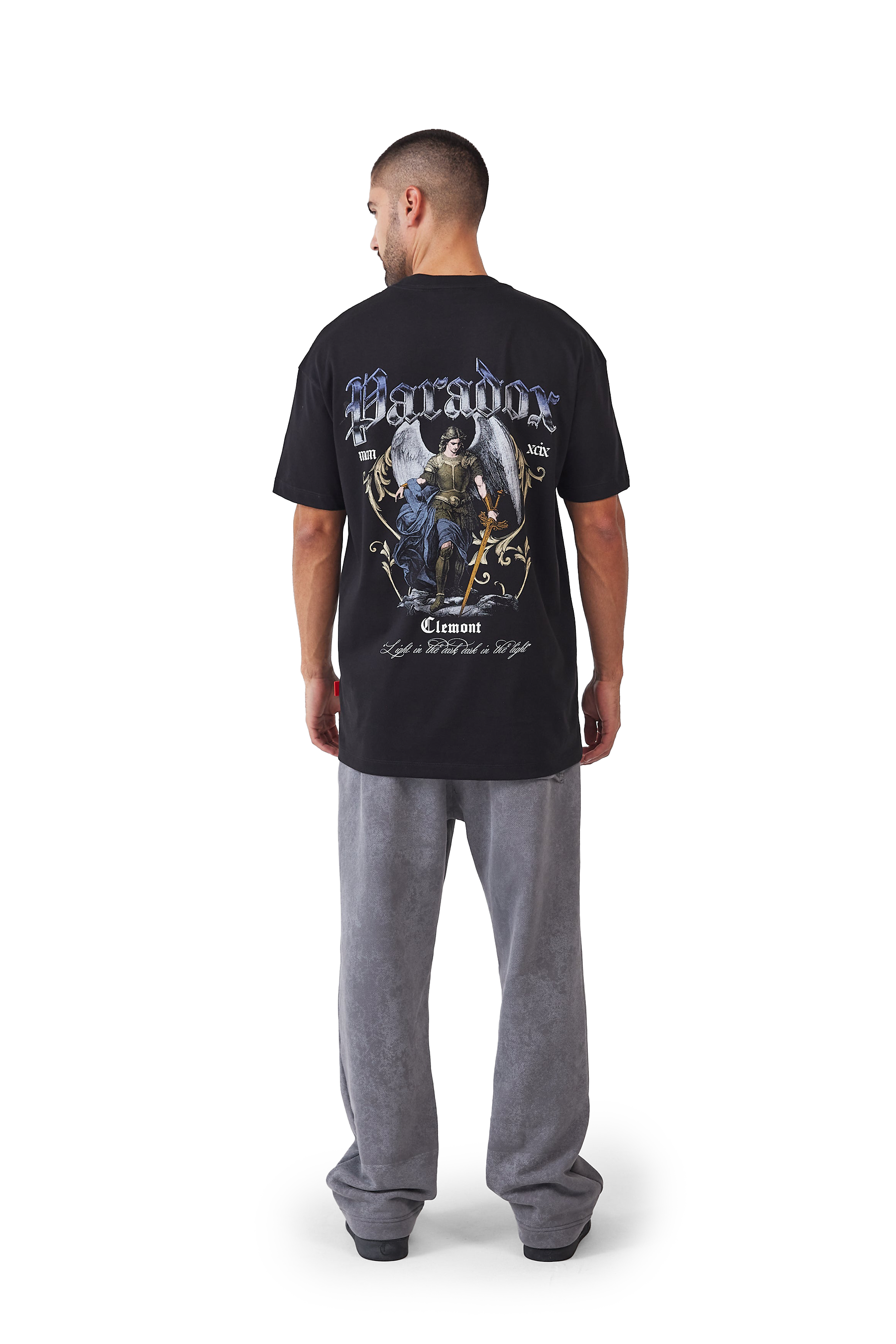 CAMISETA HOMBRE VUOTO NEGRO CLEMONT