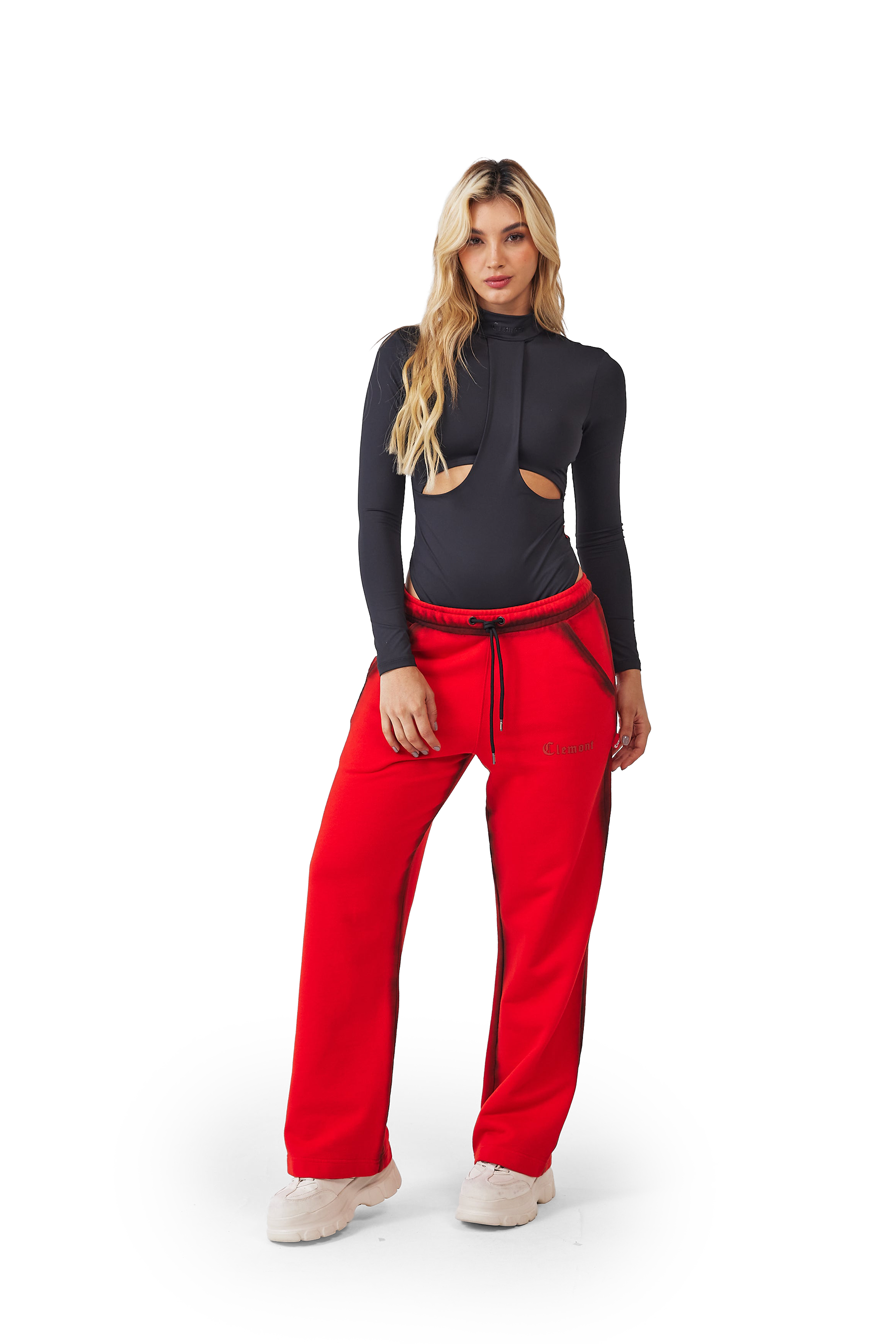 JOGGER SHORTS SANGUIGNO   ROJO CLEMONT