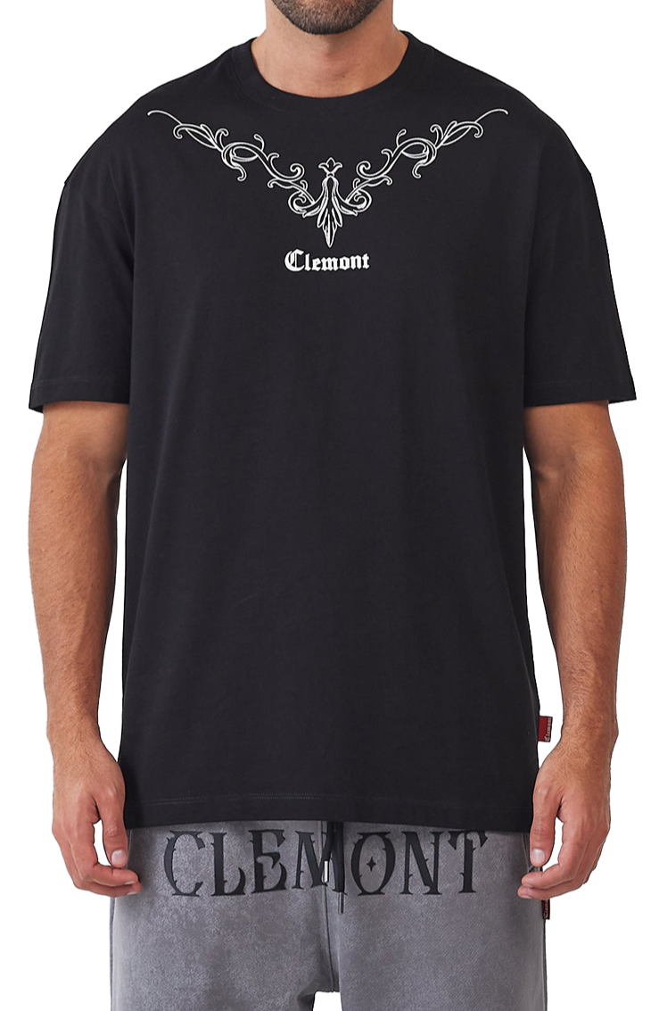 CAMISETA HOMBRE OMBRA NEGRO CLEMONT