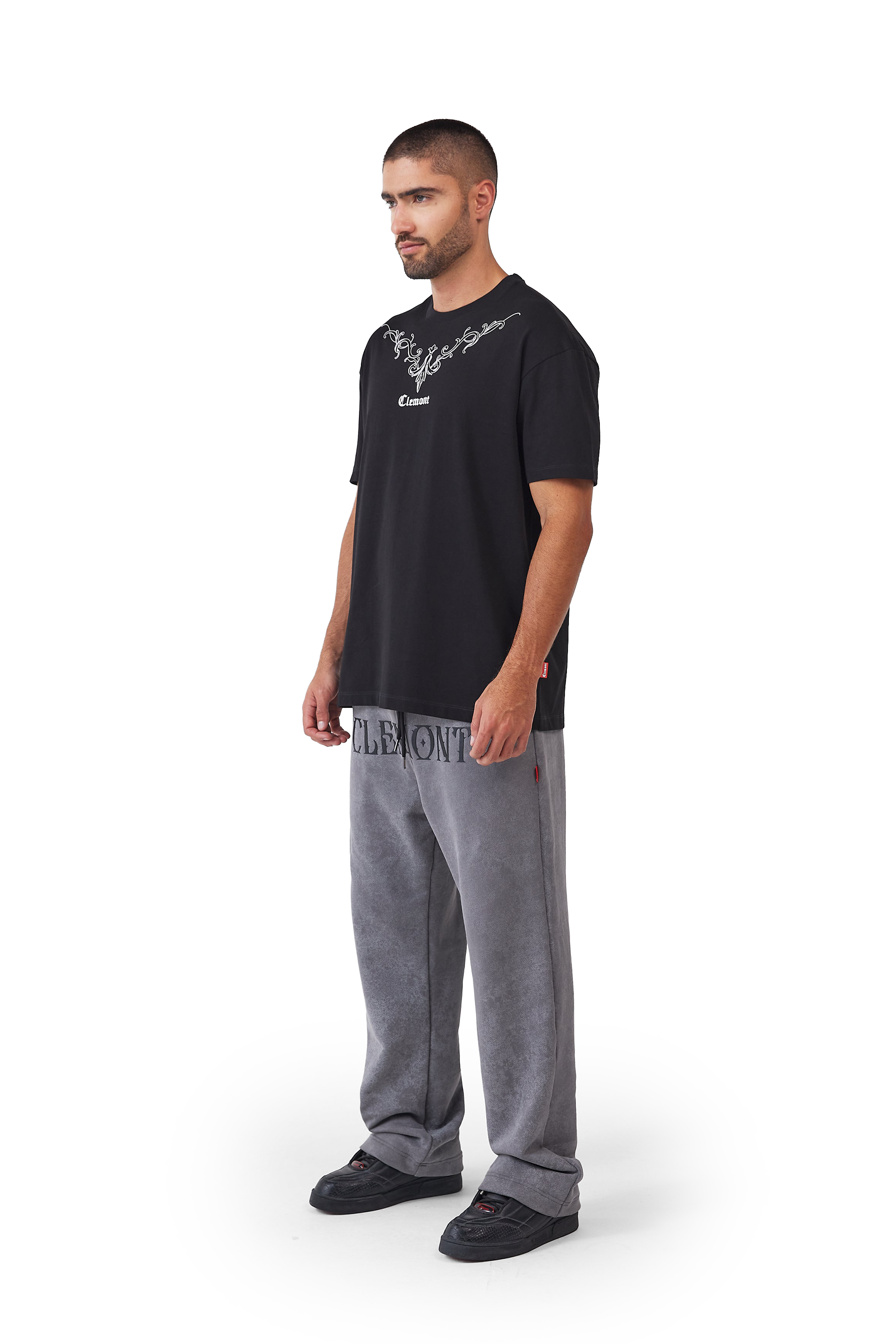 CAMISETA HOMBRE OMBRA NEGRO CLEMONT