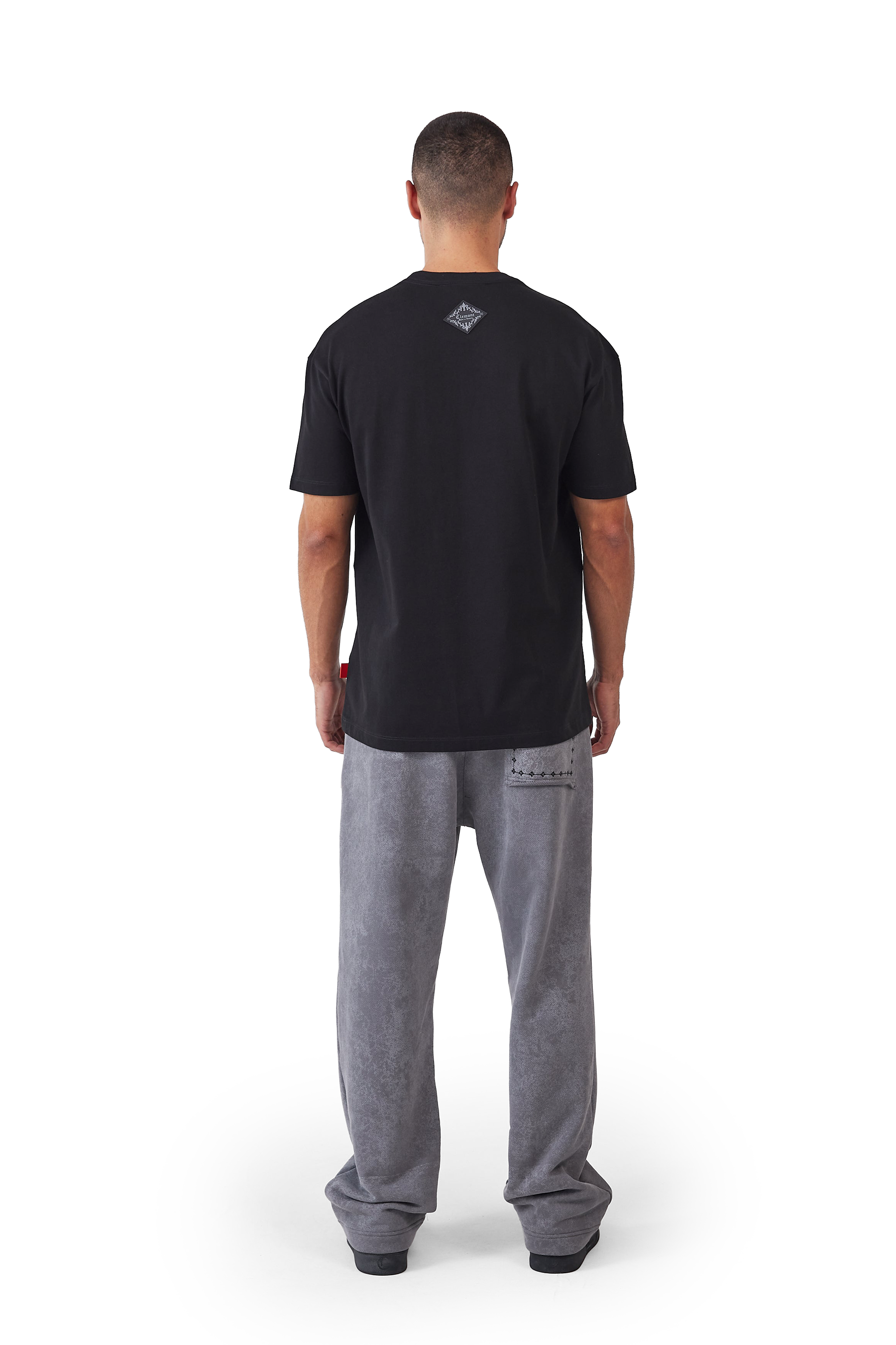 CAMISETA HOMBRE OMBRA NEGRO CLEMONT