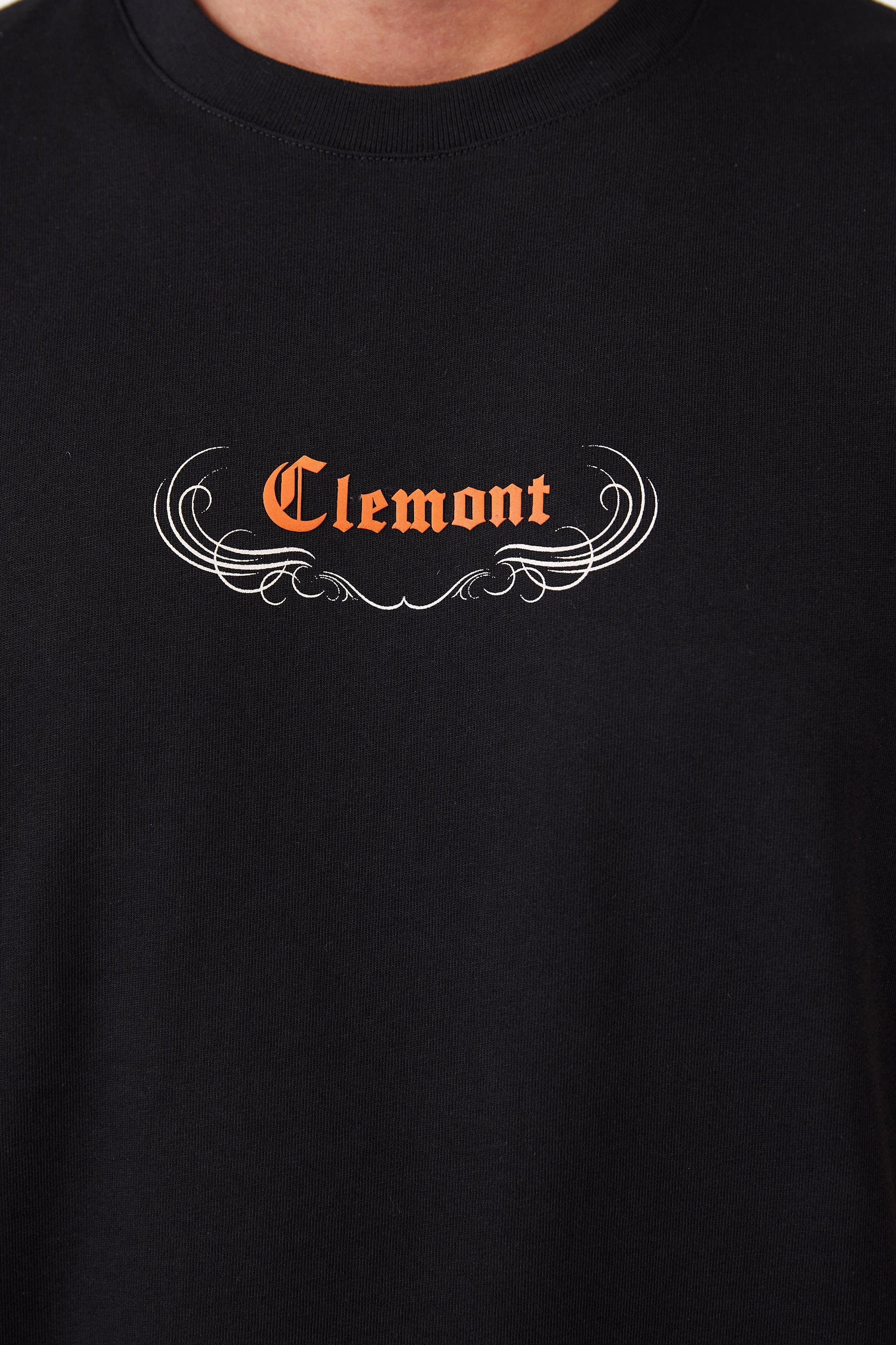 CAMISETA HOMBRE EREBO NEGRO CLEMONT