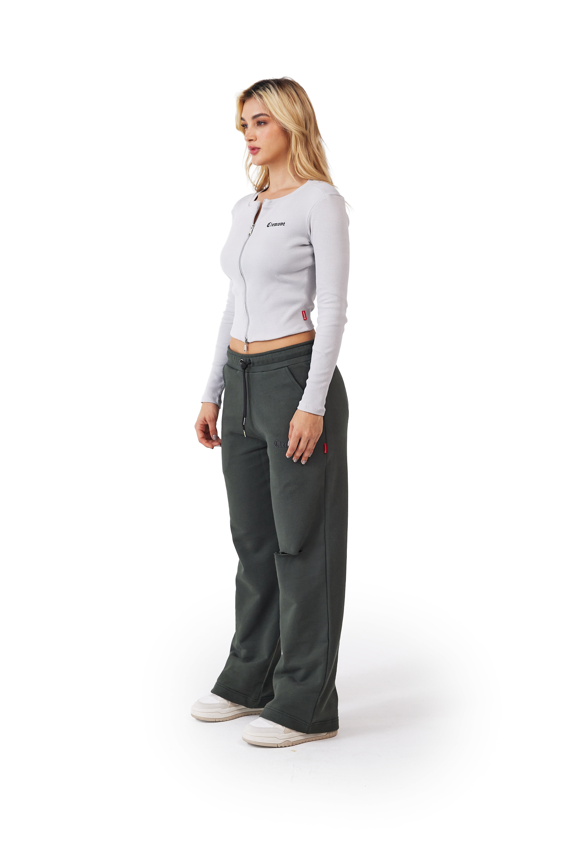 CAMISETA MUJER VELENO GRIS CLEMONT