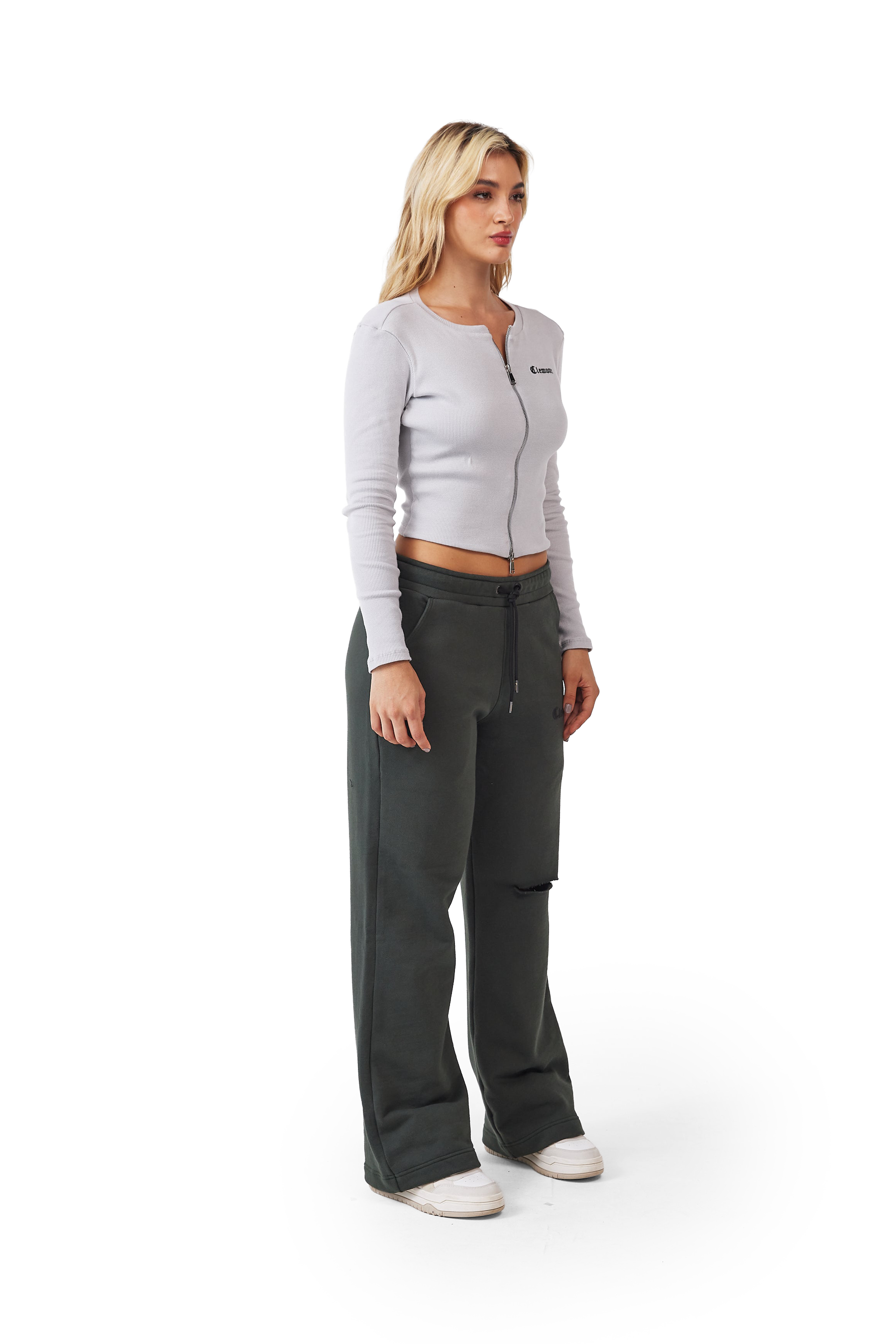 CAMISETA MUJER VELENO GRIS CLEMONT