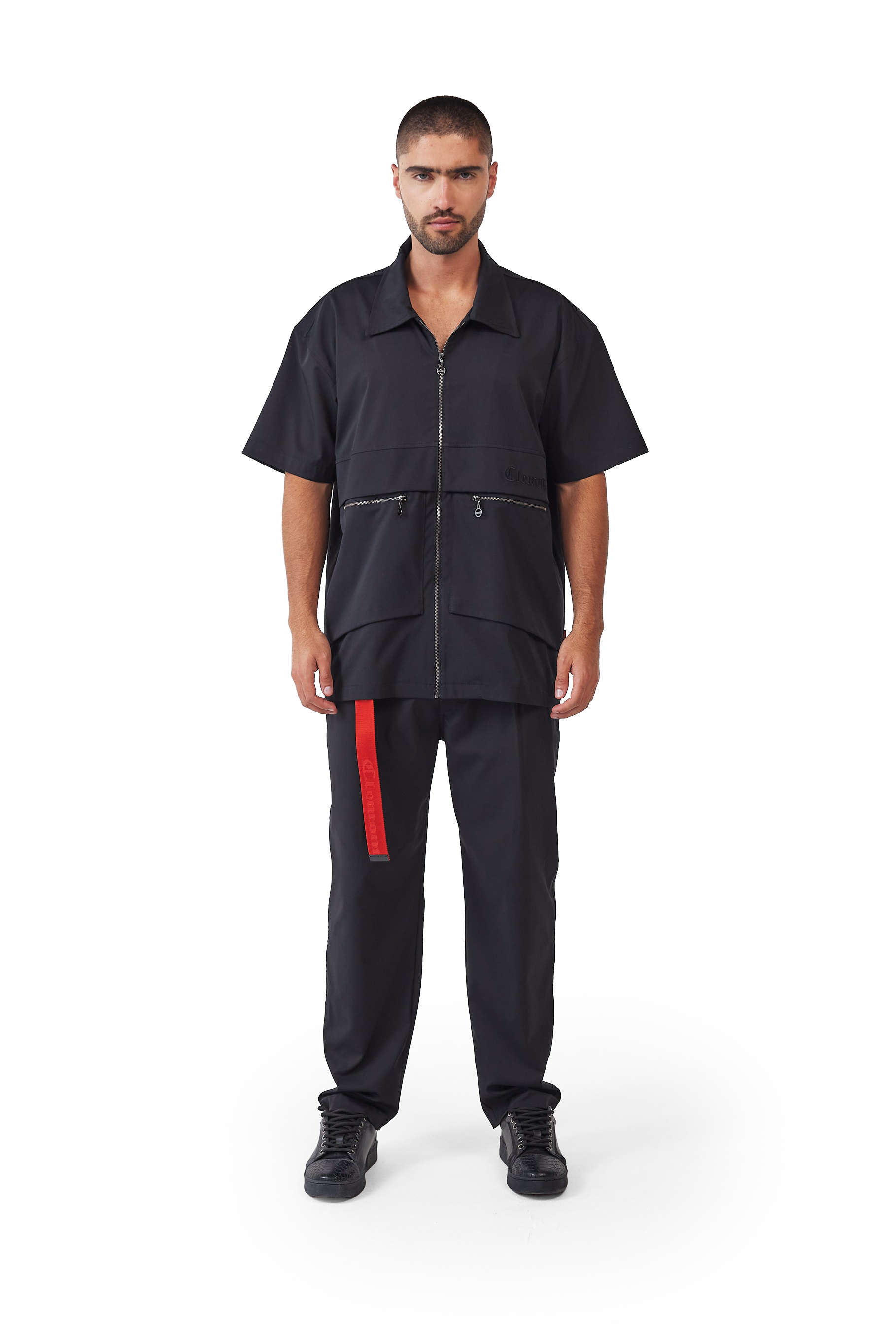 CAMISETA HOMBRE MALIGNO NEGRO CLEMONT