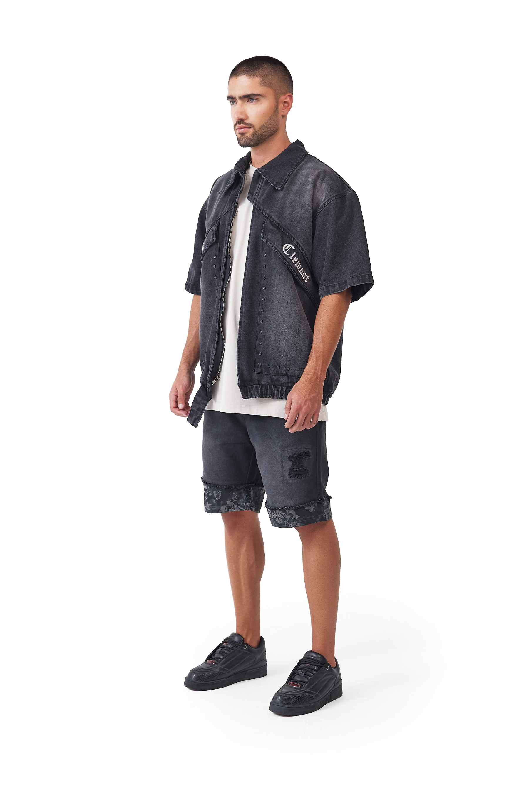 CAMISETA HOMBRE RESURREZIONE NEGRO CLEMONT