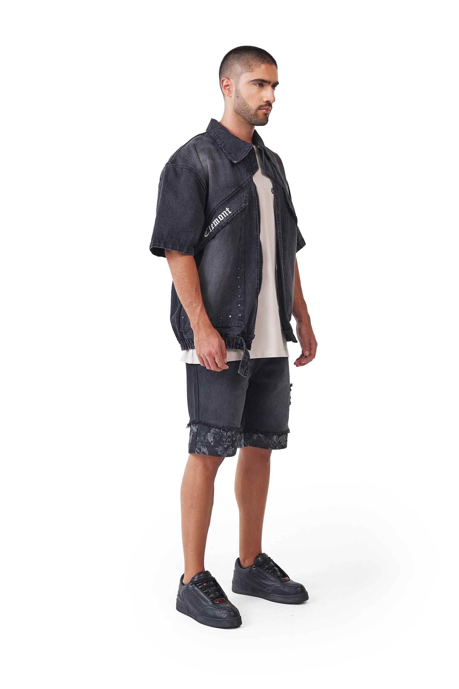 CAMISETA HOMBRE RESURREZIONE NEGRO CLEMONT