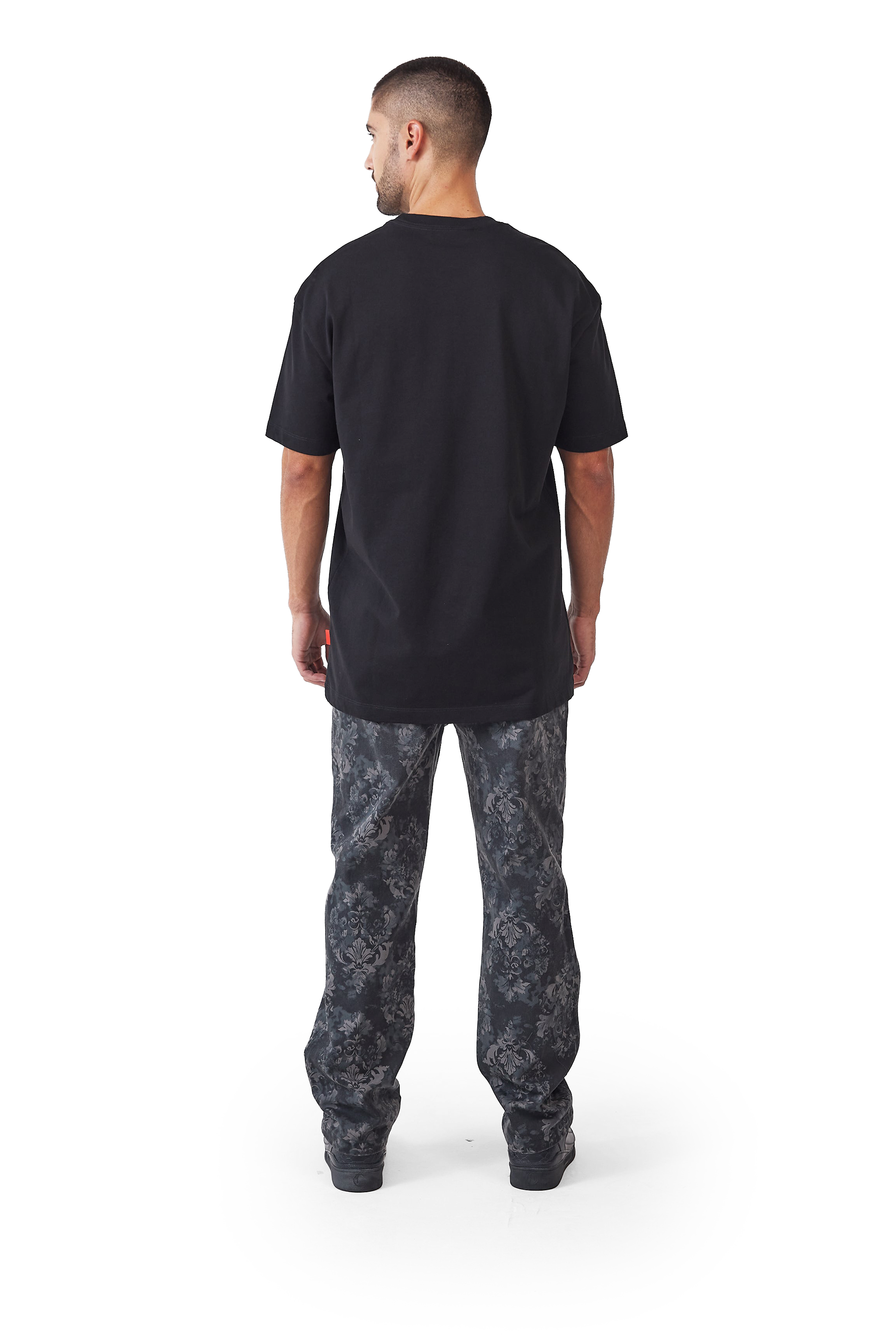 3 PACK CAMISETA HOMBRE PERICOLO NEGRO/PLATEADO/GRIS OSCURO CLEMONT