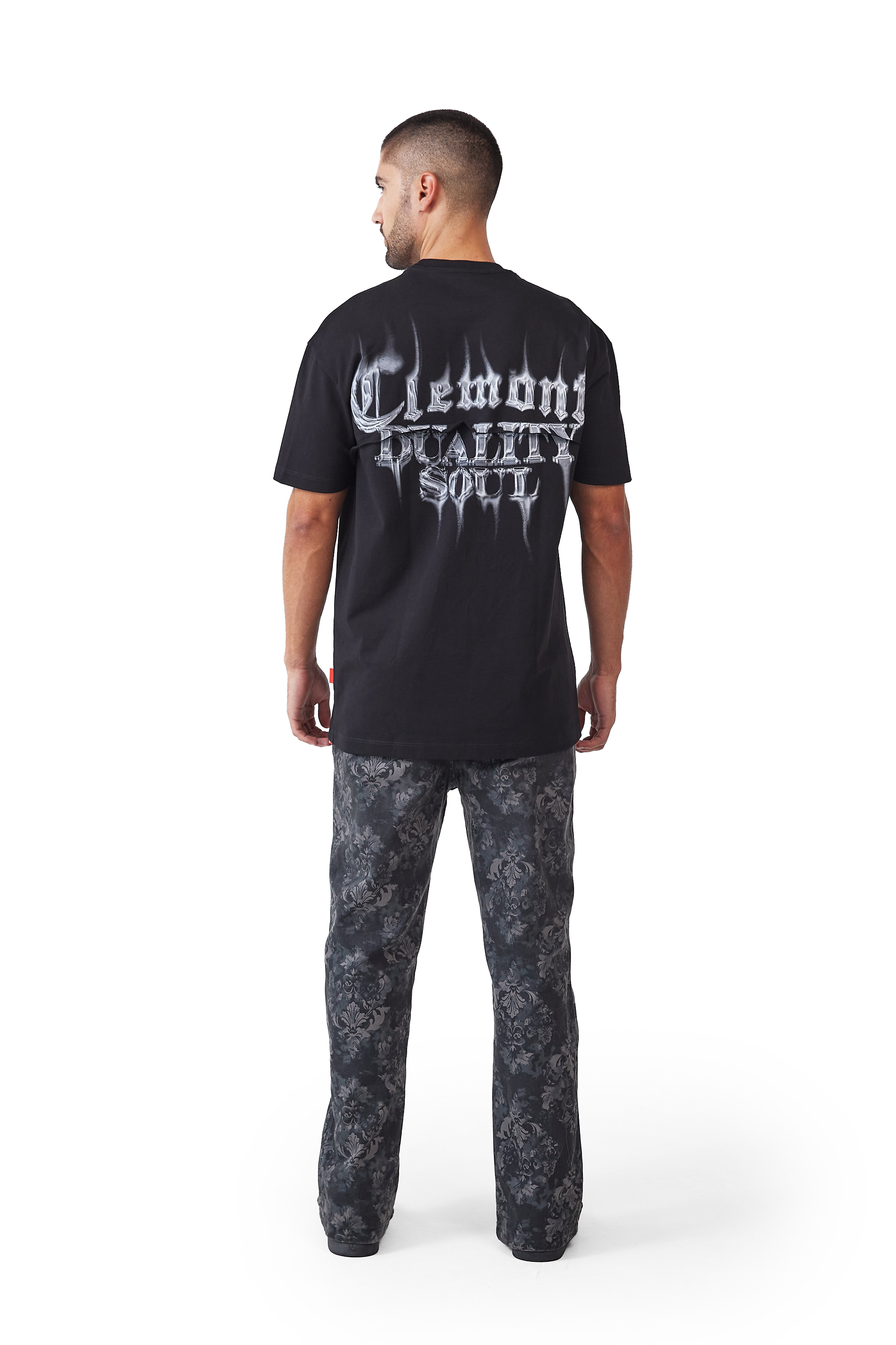 CAMISETA HOMBRE MORTALE NEGRO CLEMONT