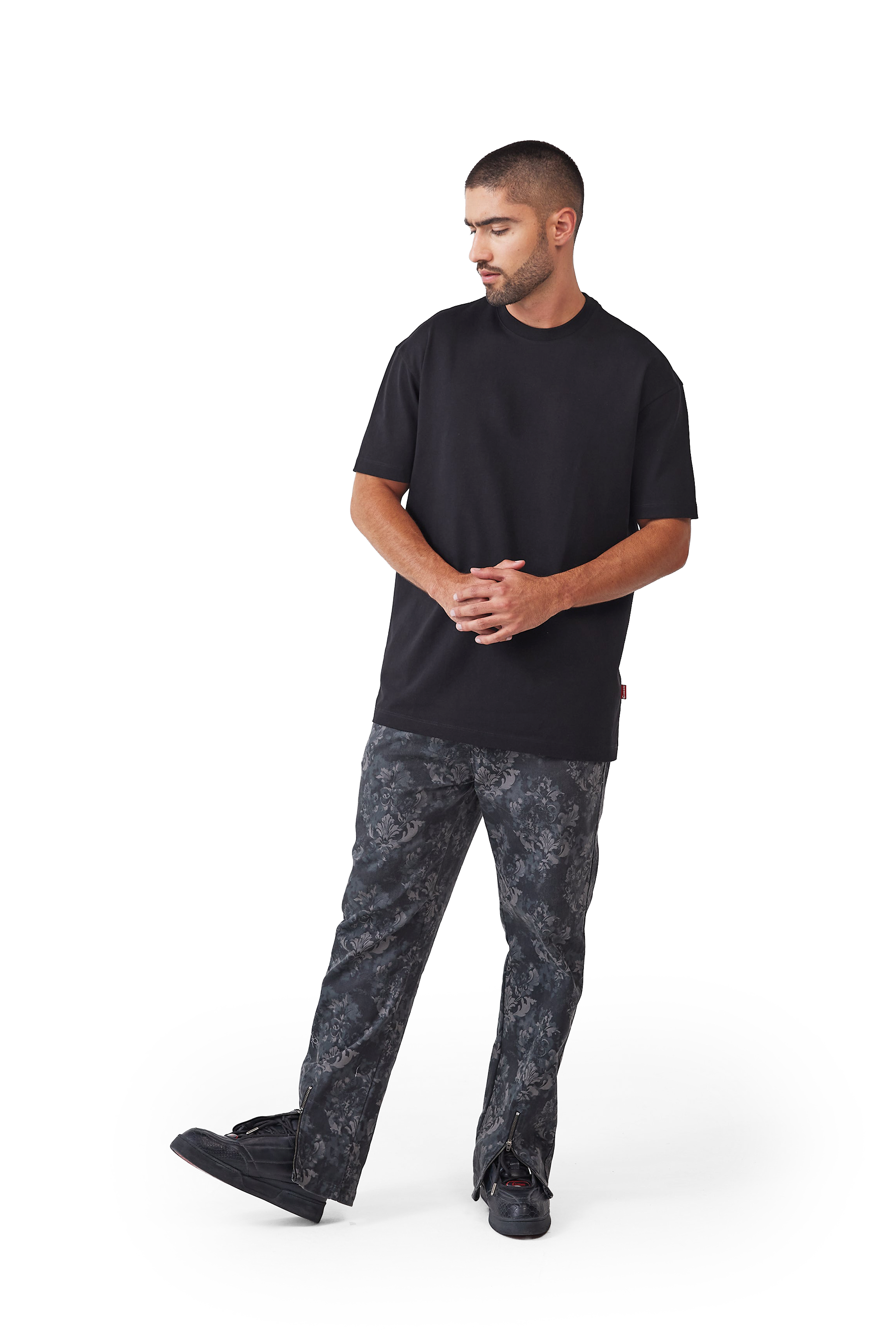 CAMISETA HOMBRE MORTALE NEGRO CLEMONT