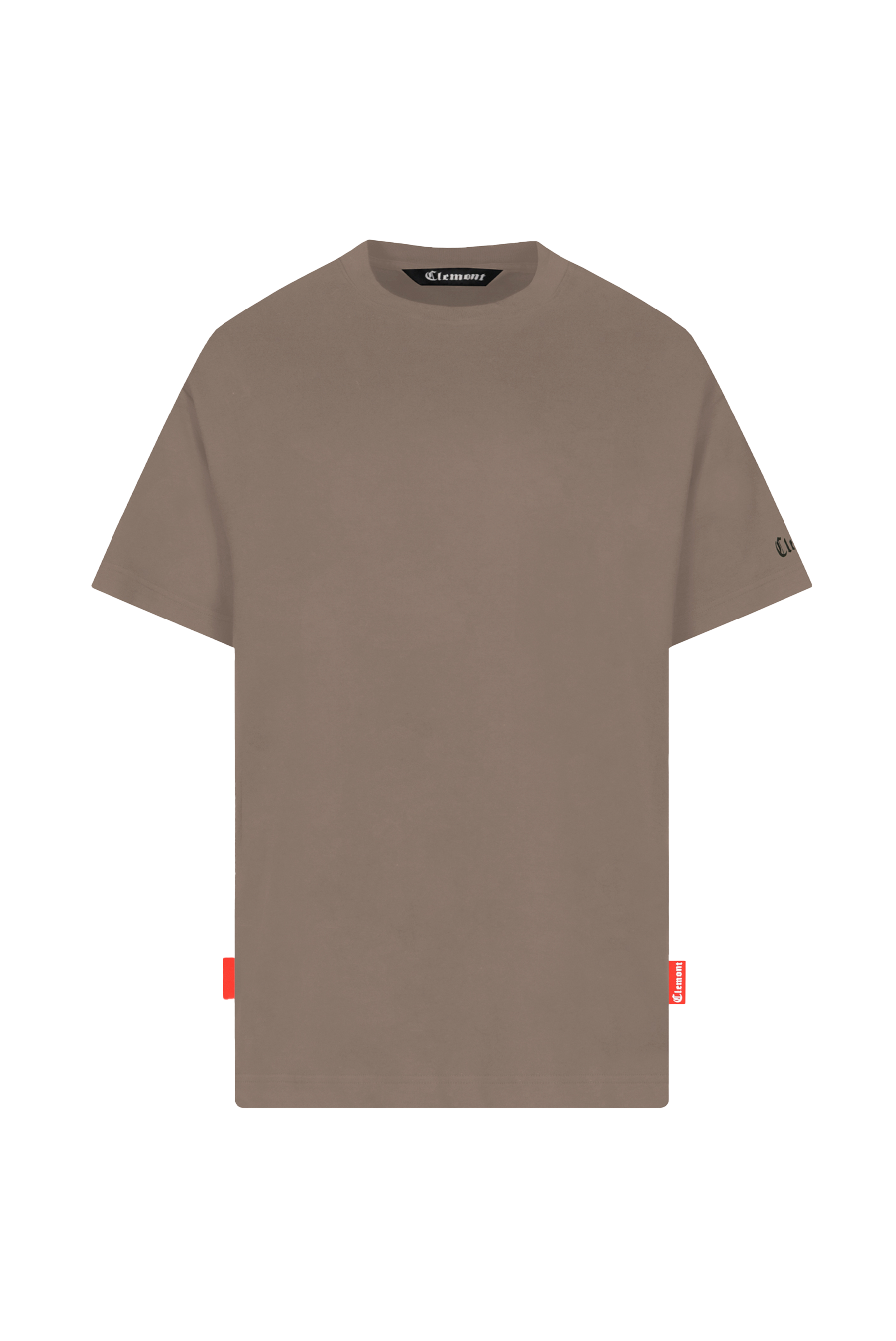 T-SHIRT MEN OVERSIZED ABBONDANZA TAUPE CLEMONT