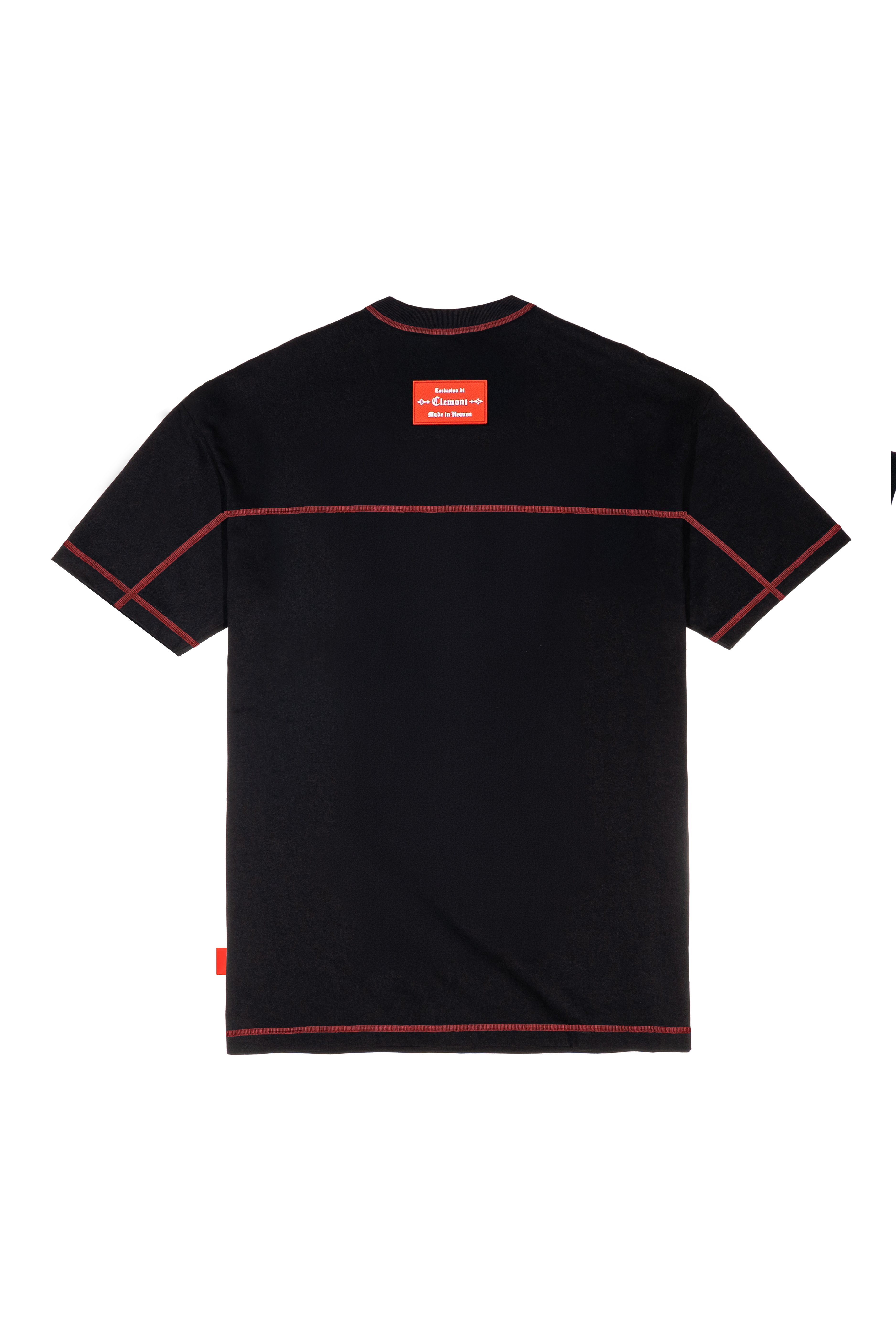 CAMISETA OVERSIZED HOMBRE RITORNO NEGRO CLEMONT
