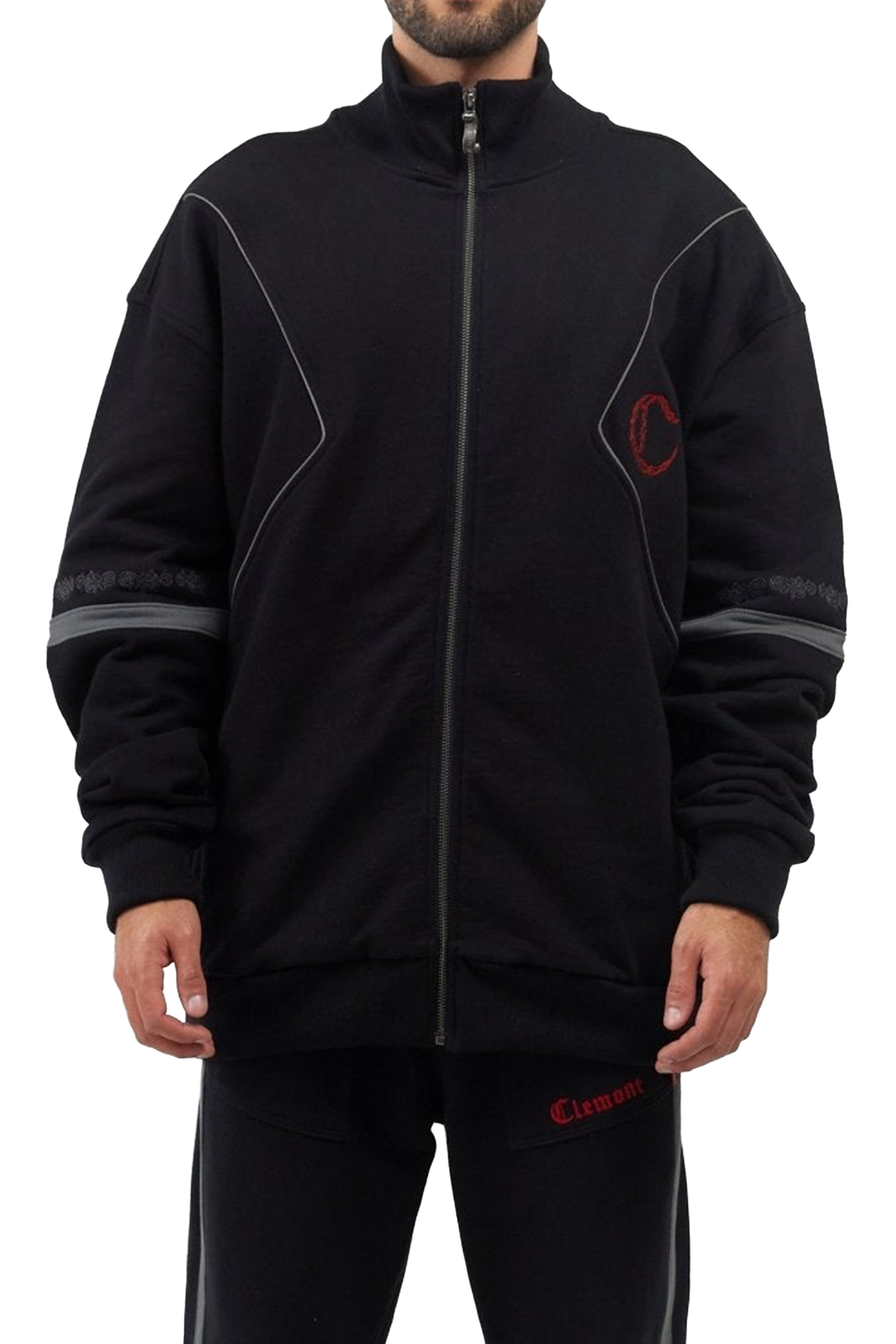 SWEATER MEN SOGNO BLACK/GREY CLEMONT