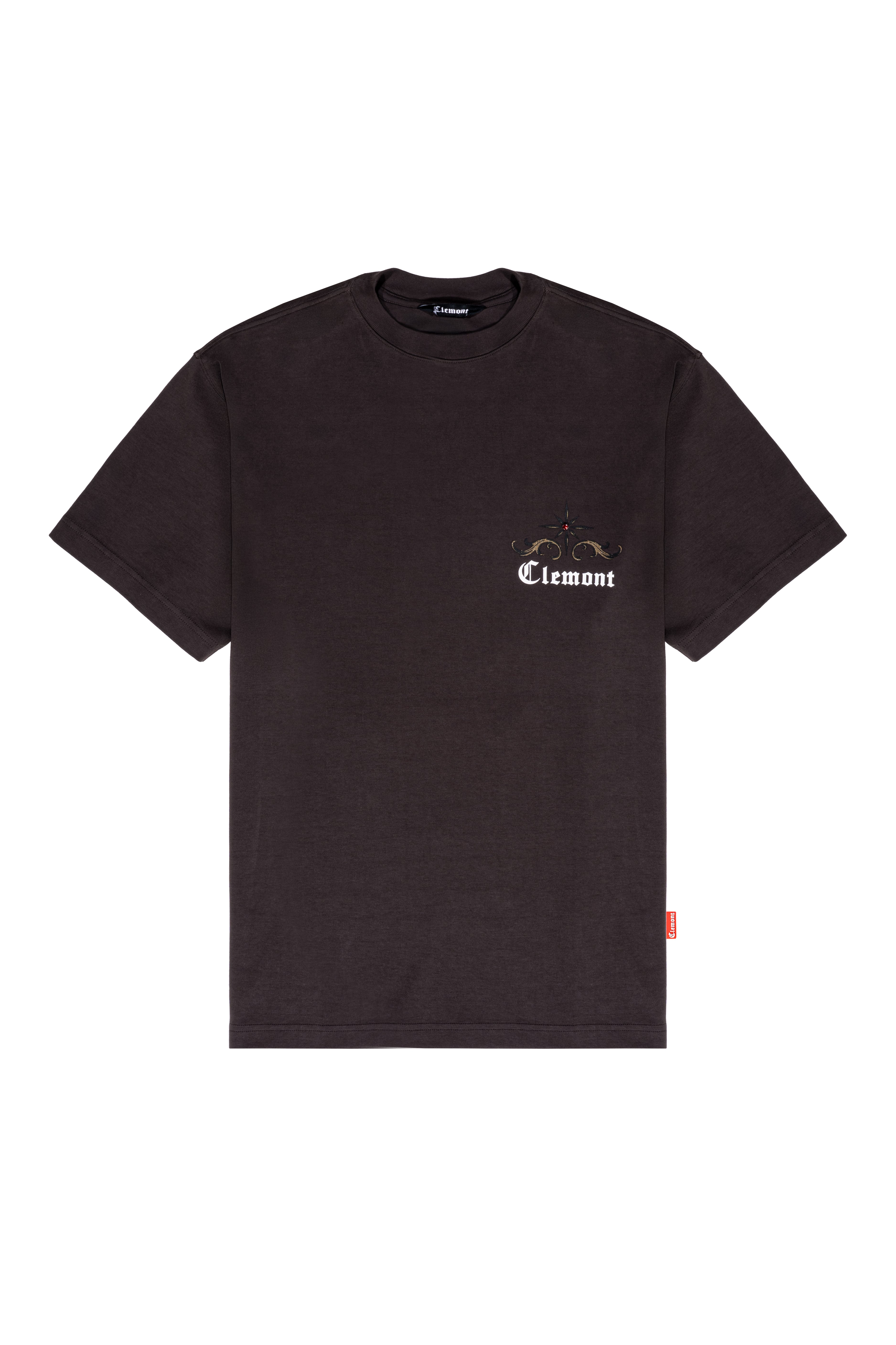 CAMISETA OVERSIZED MASCULINO FILIGRANA MOCCA CLEMONT