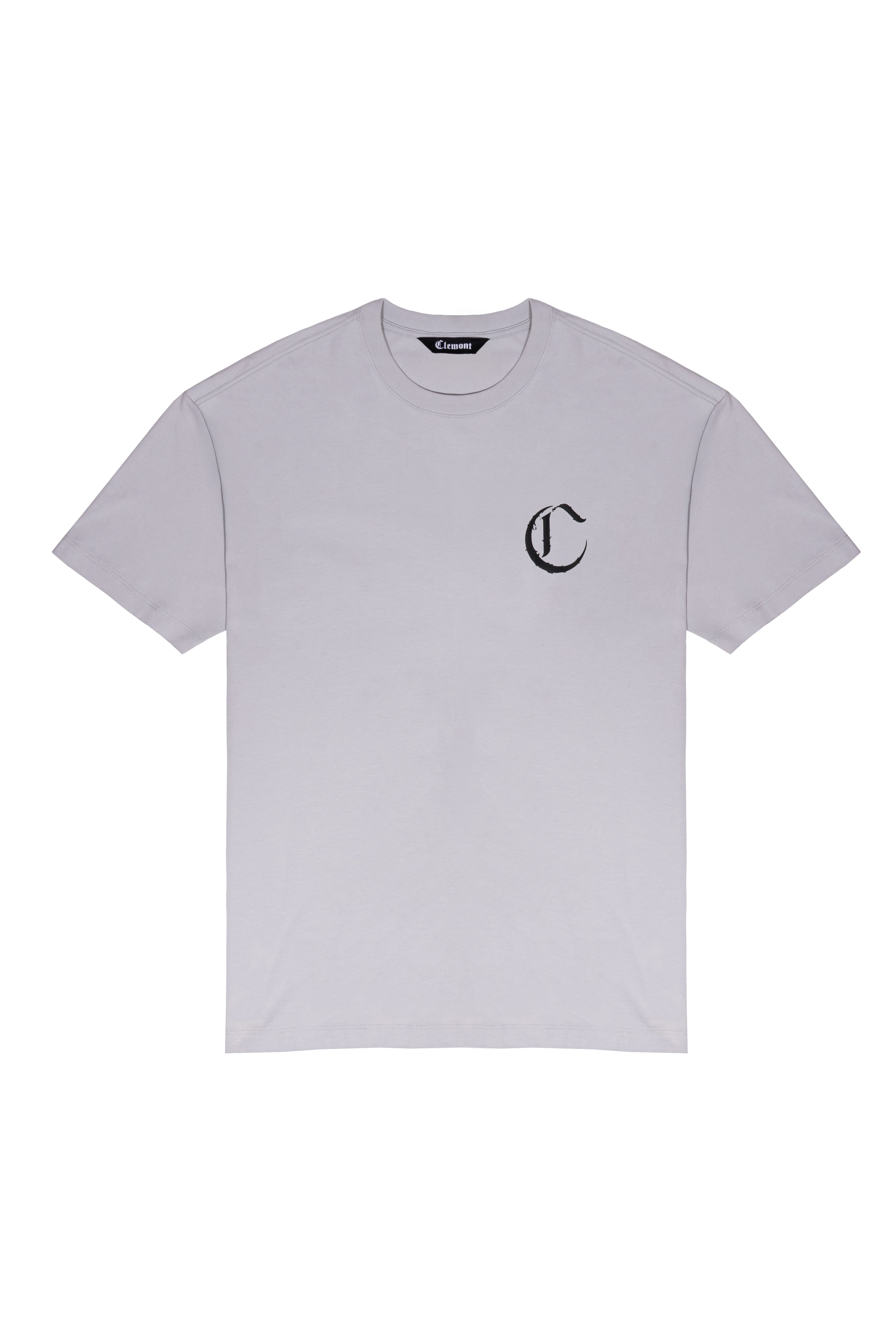 GIOIOSO GRAY CLEMONT MEN'S T-SHIRT
