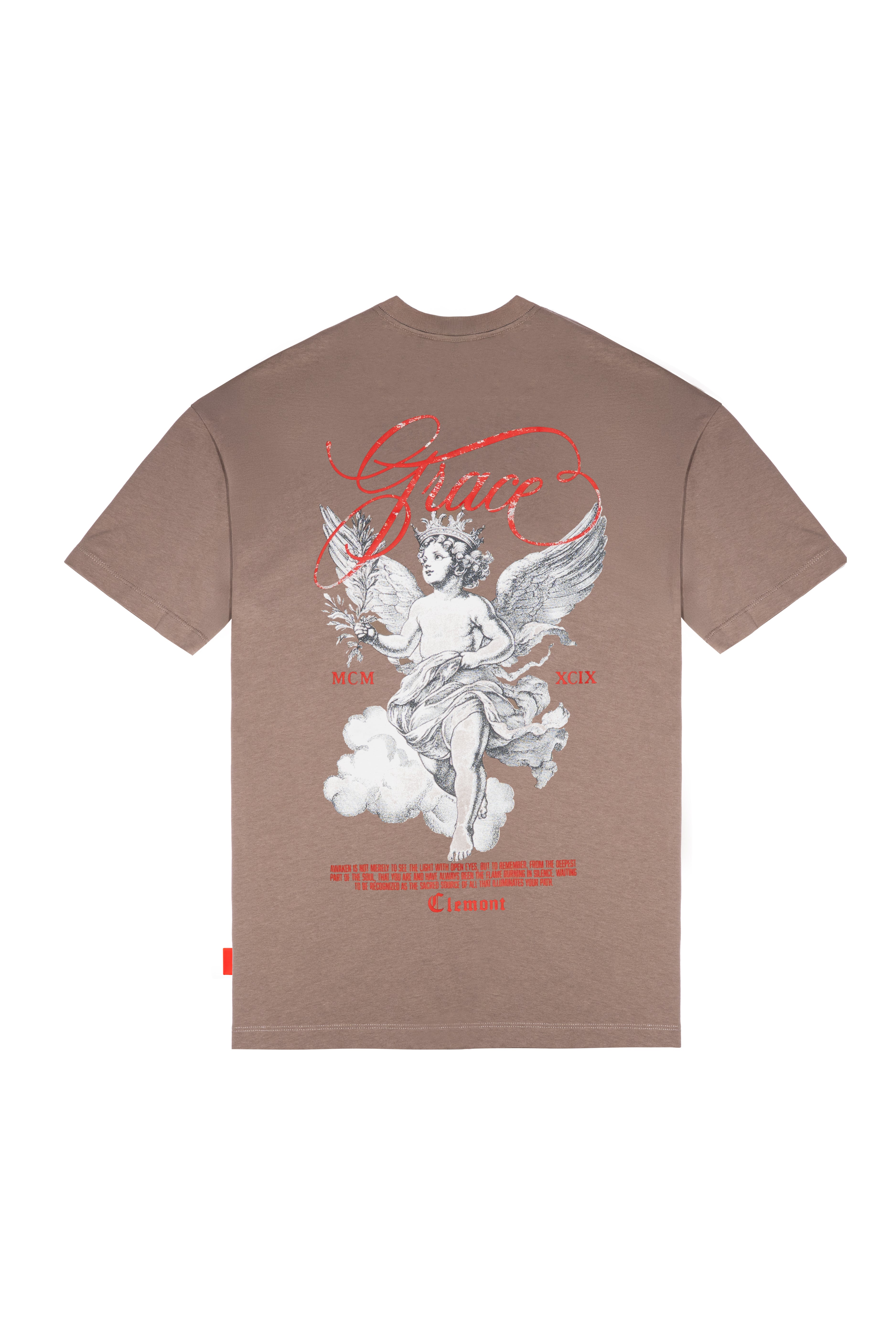 CAMISETA MASCULINO LIBERTÁ TAUPE CLEMONT