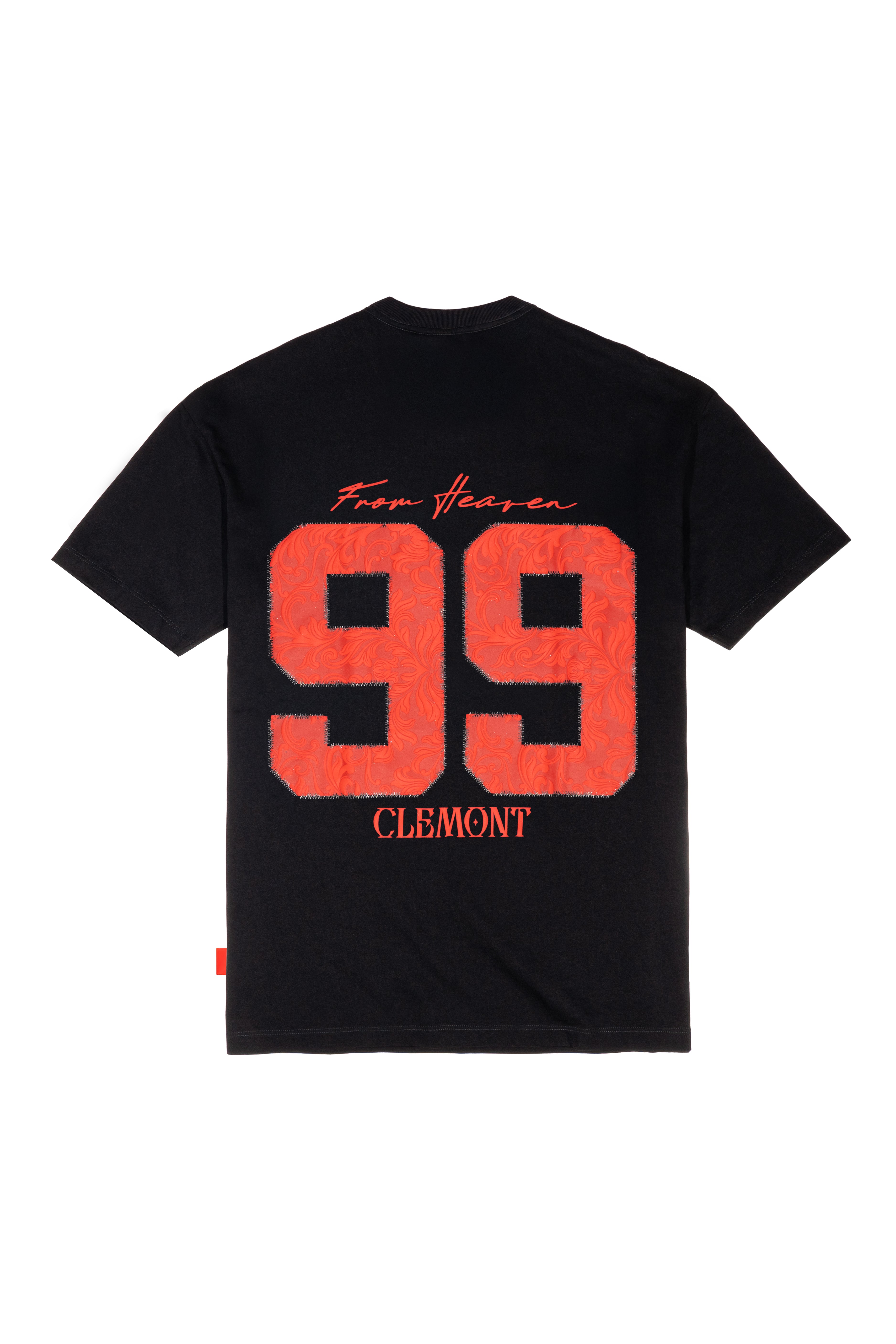 CAMISETA MASCULINO OMISSIONE NEGRO CLEMONT