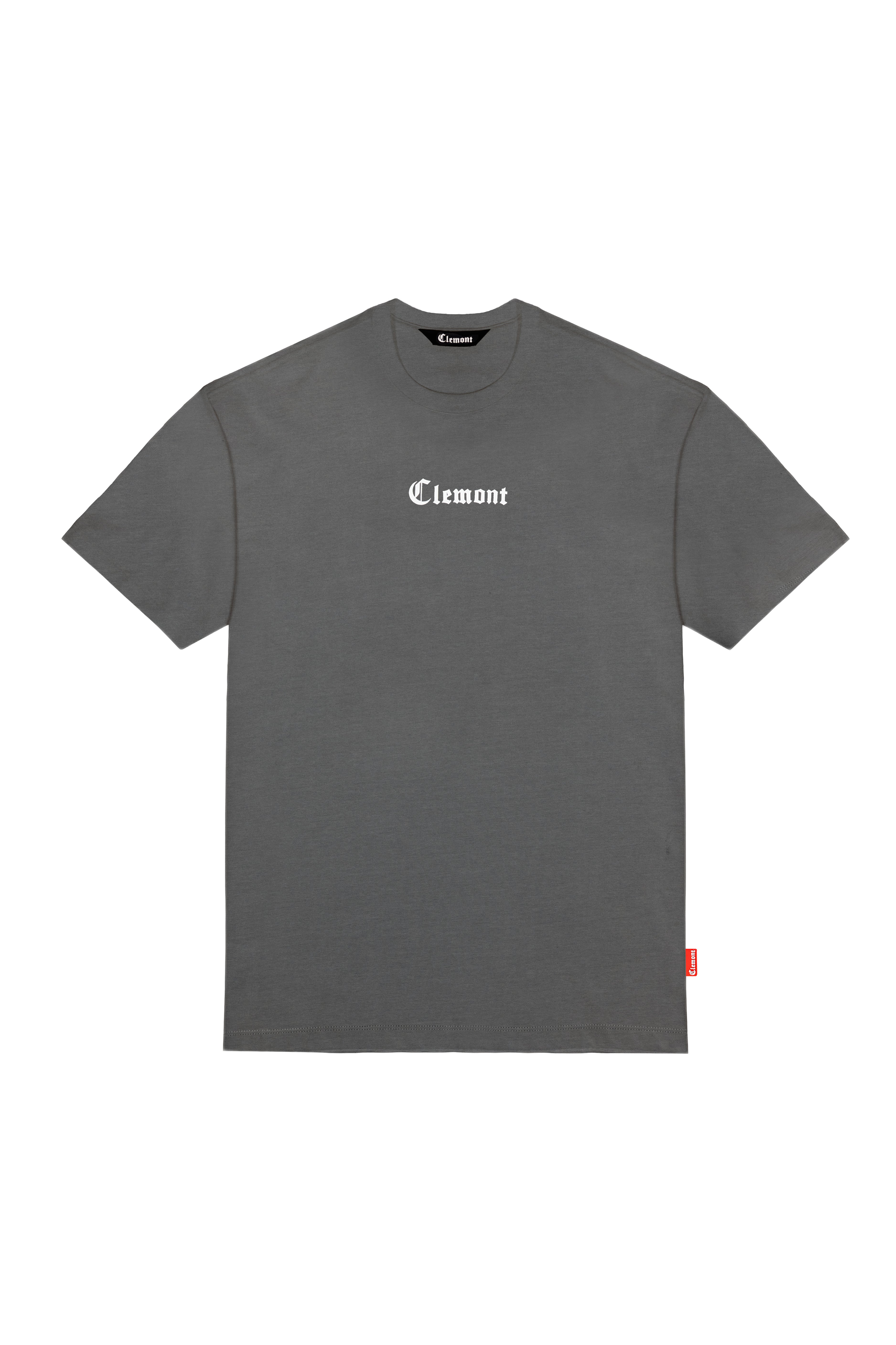 CAMISETA MASCULINO PALADINO GRIS OSCURO CLEMONT