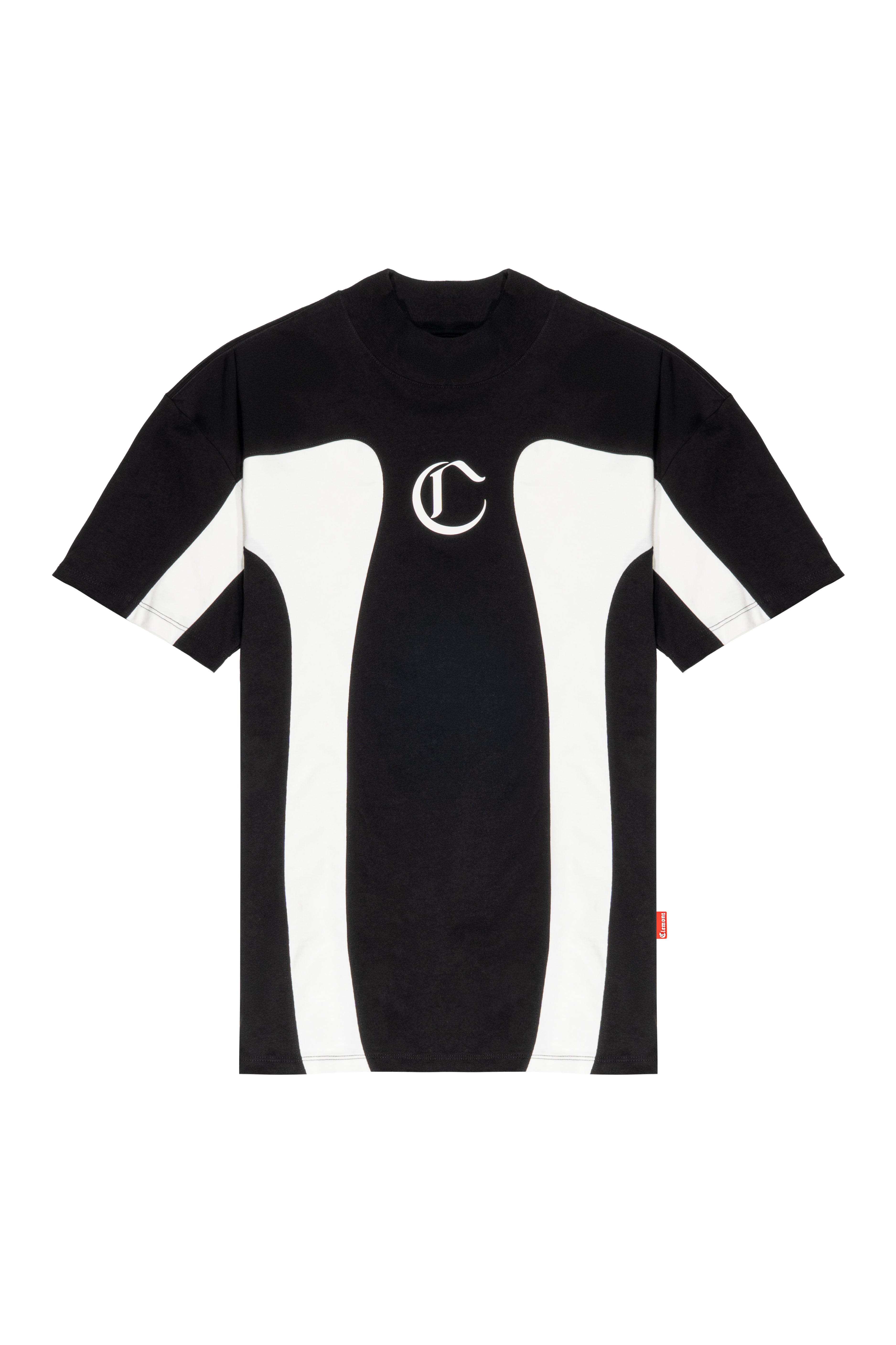 CAMISETA MASCULINO RAGNO NEGRO/CREMA CLEMONT