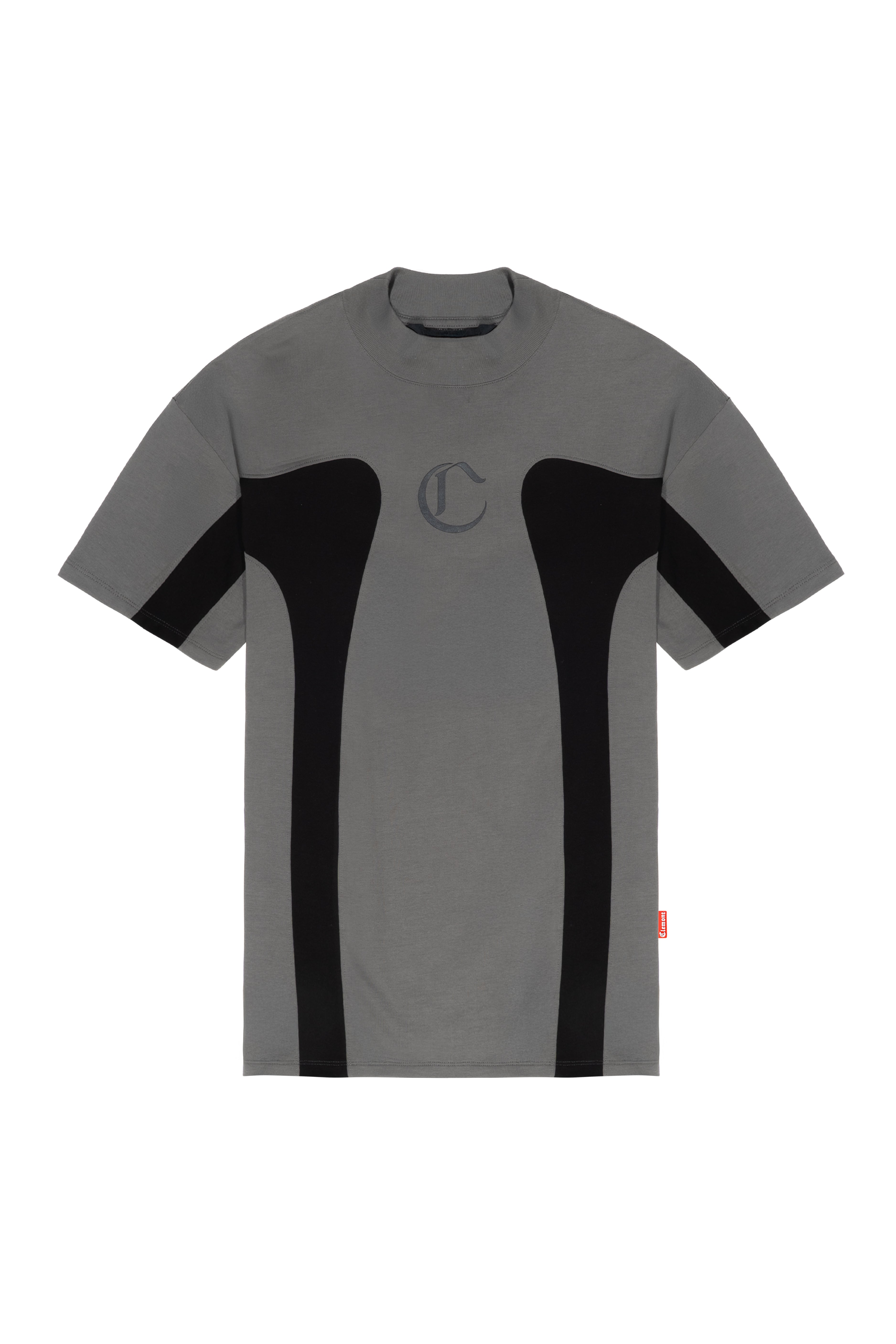 CAMISETA MASCULINO RAGNO GRIS/NEGRO CLEMONT