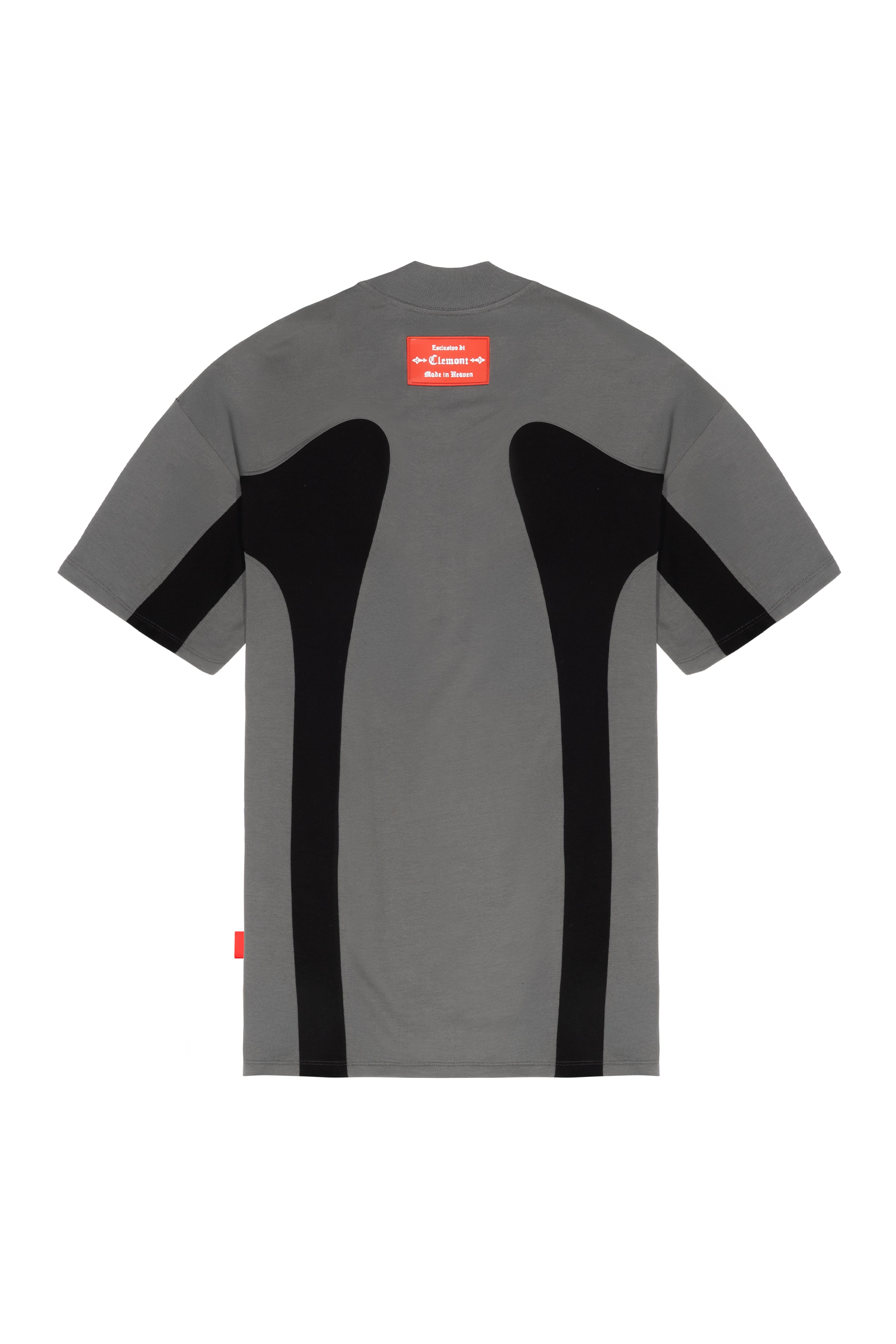 CAMISETA MASCULINO RAGNO GRIS/NEGRO CLEMONT