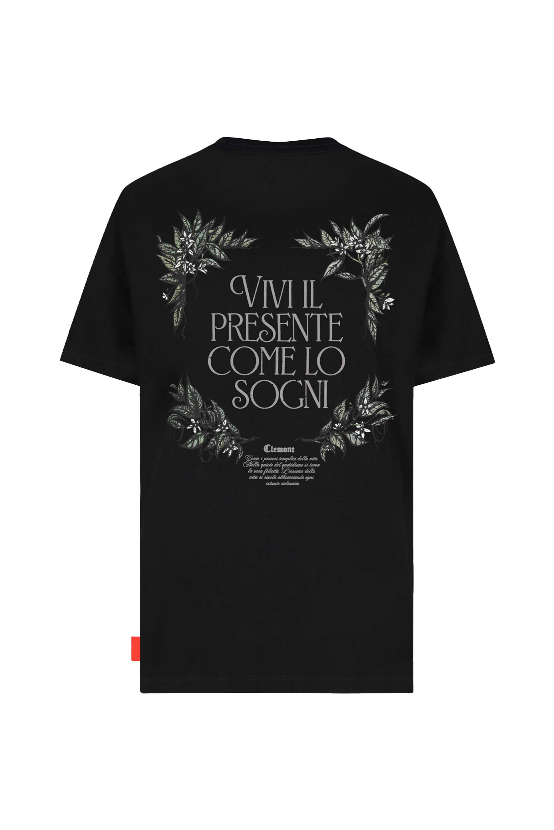 T-SHIRT MEN SINFONÍA BLACK CLEMONT