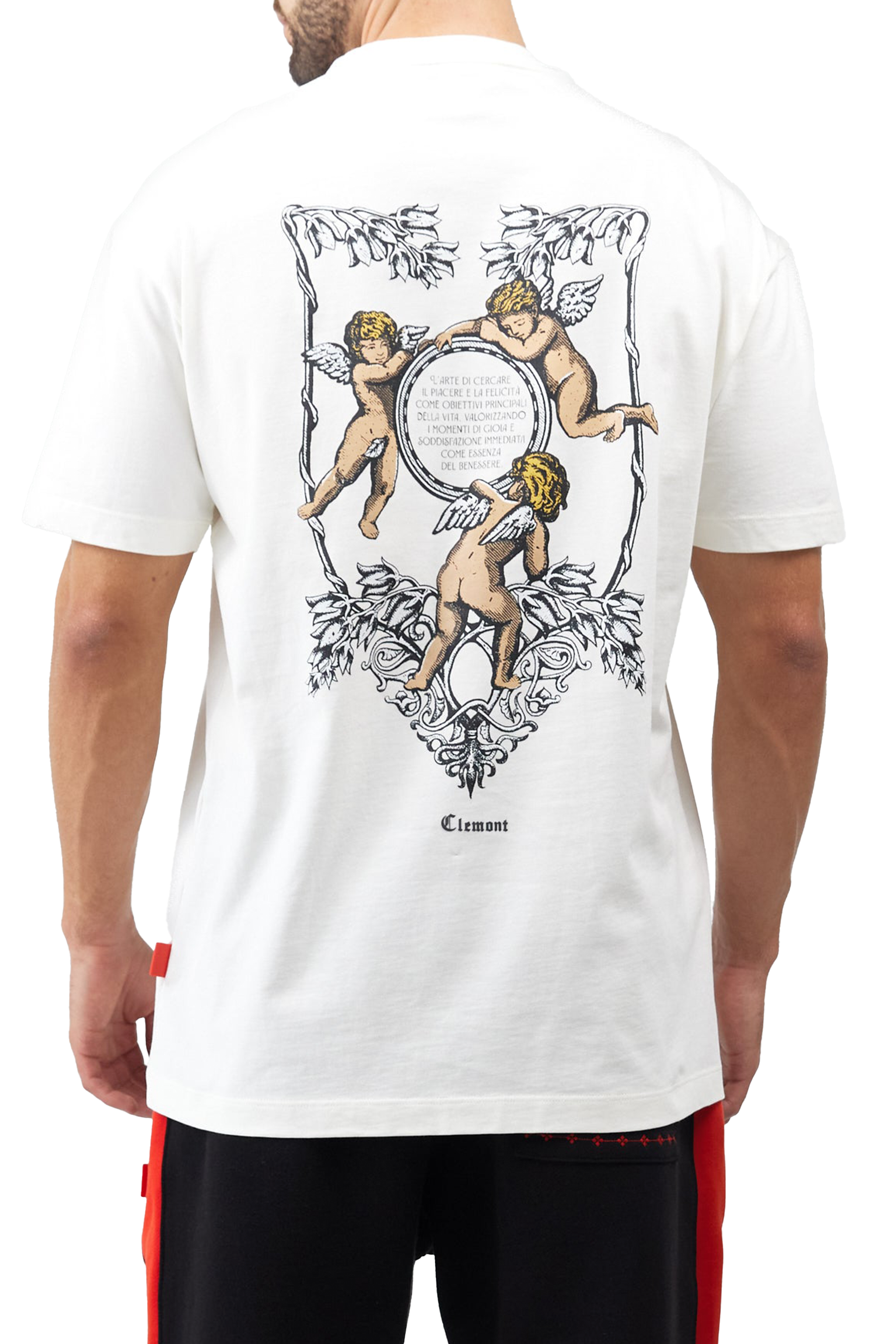 T-SHIRT MEN ARDORE CREAM CLEMONT