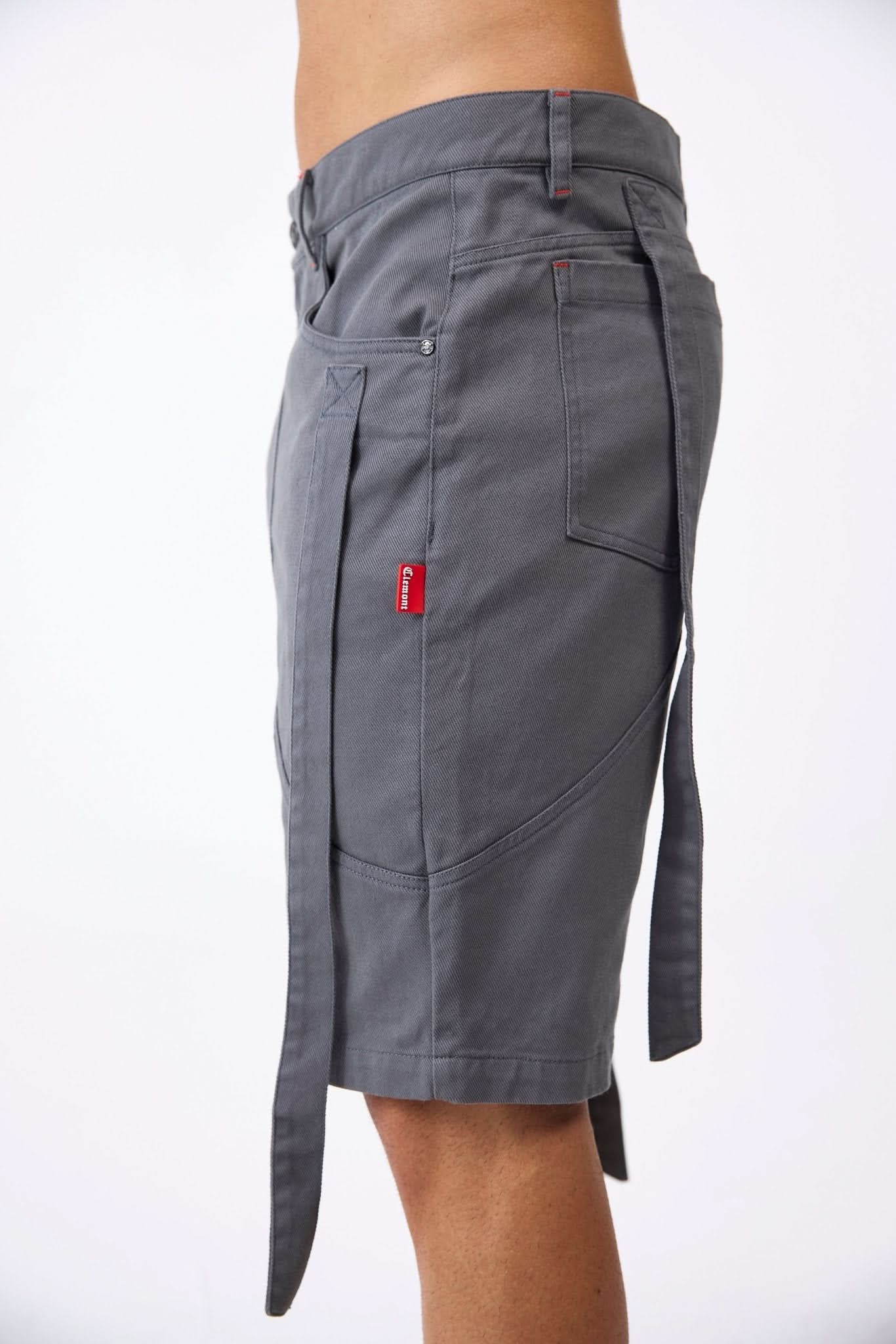 BERMUDA DRILL MASCULINO VANTAGGIO GRIS OSCURO CLEMONT - CLEMONT.CO S.A.S.