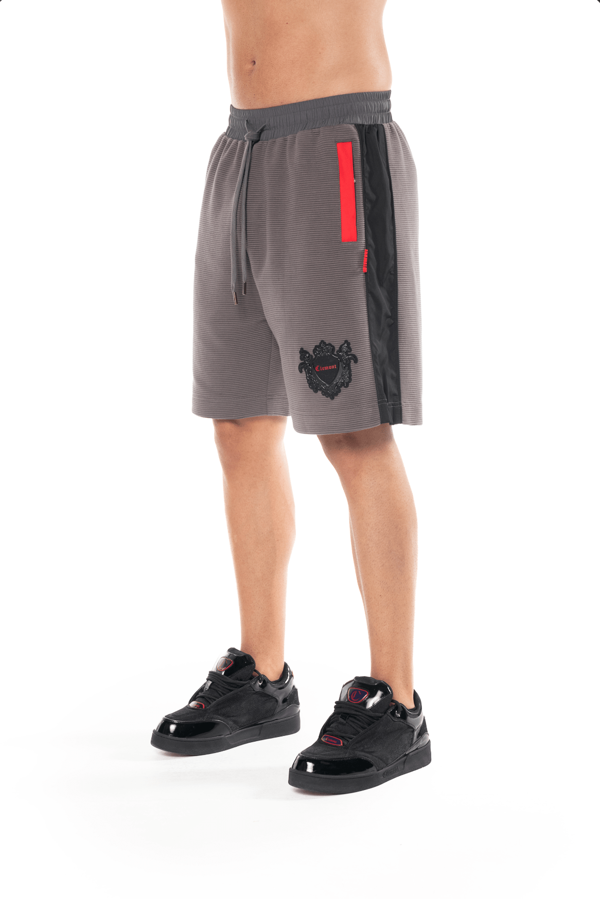 BERMUDA MASCULINA AULICO GRIS CLEMONT - Clemont Oficial