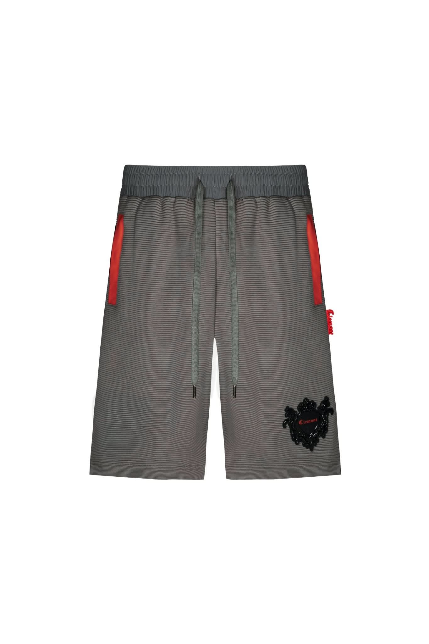 BERMUDA MASCULINA AULICO GRIS CLEMONT - Clemont Oficial