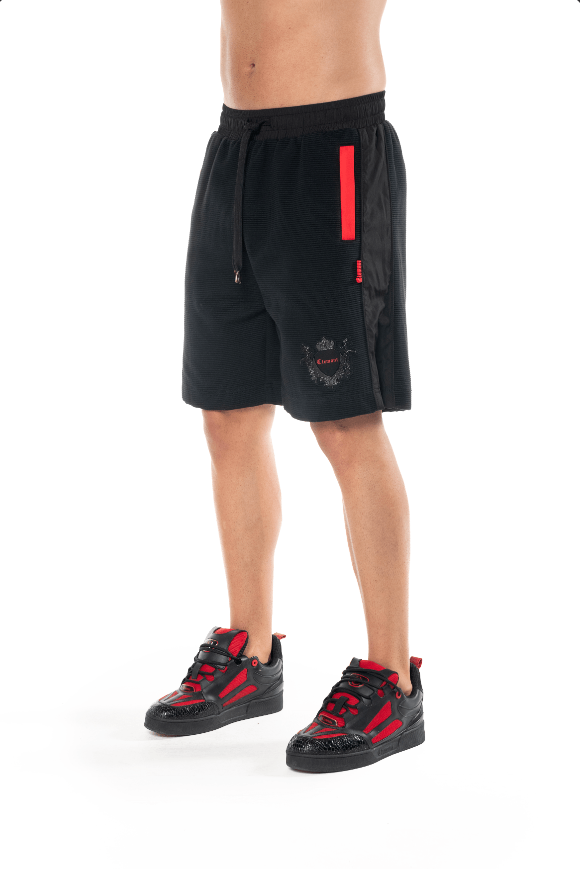 BERMUDA MASCULINA AULICO NEGRO CLEMONT - Clemont Oficial