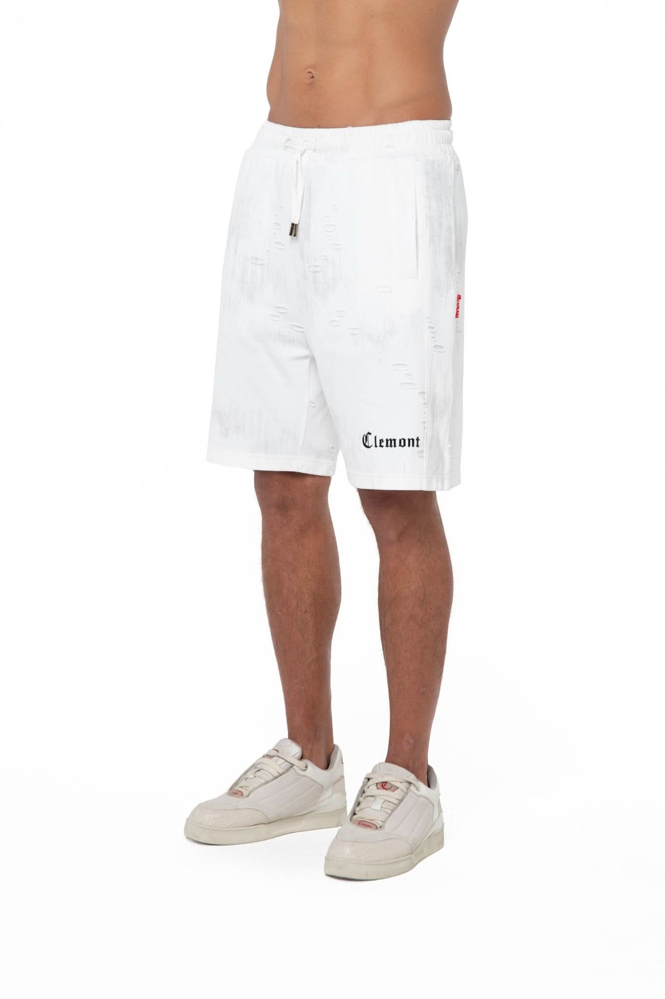 BERMUDA MASCULINA IL MALE CREMA/NEGRO CLEMONT - Clemont Oficial