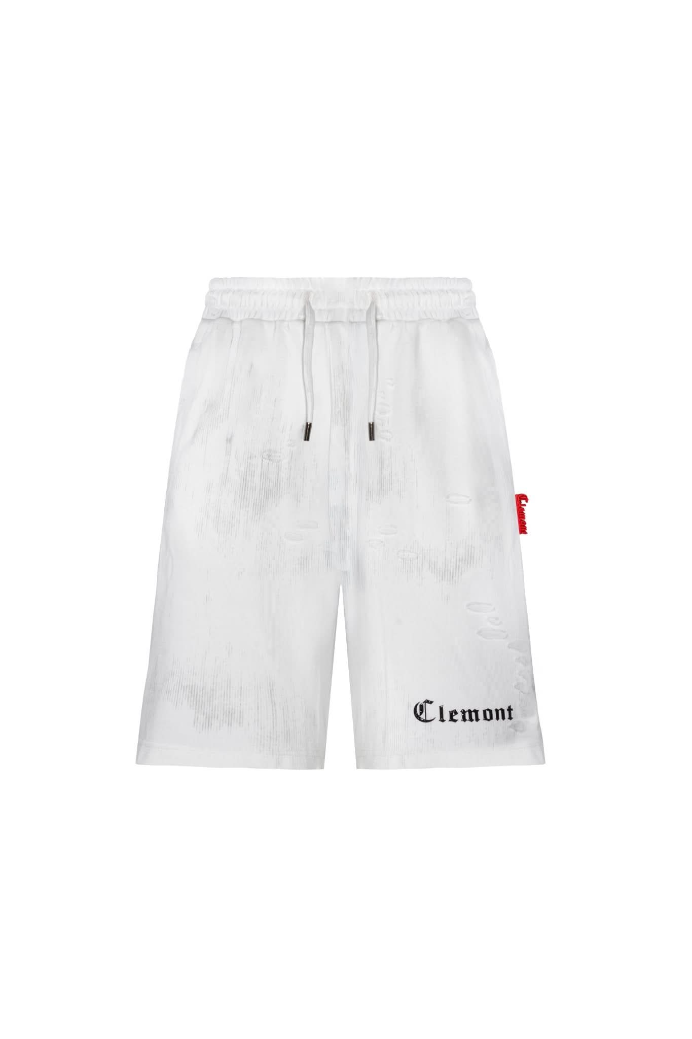 BERMUDA MASCULINA IL MALE CREMA/NEGRO CLEMONT - Clemont Oficial