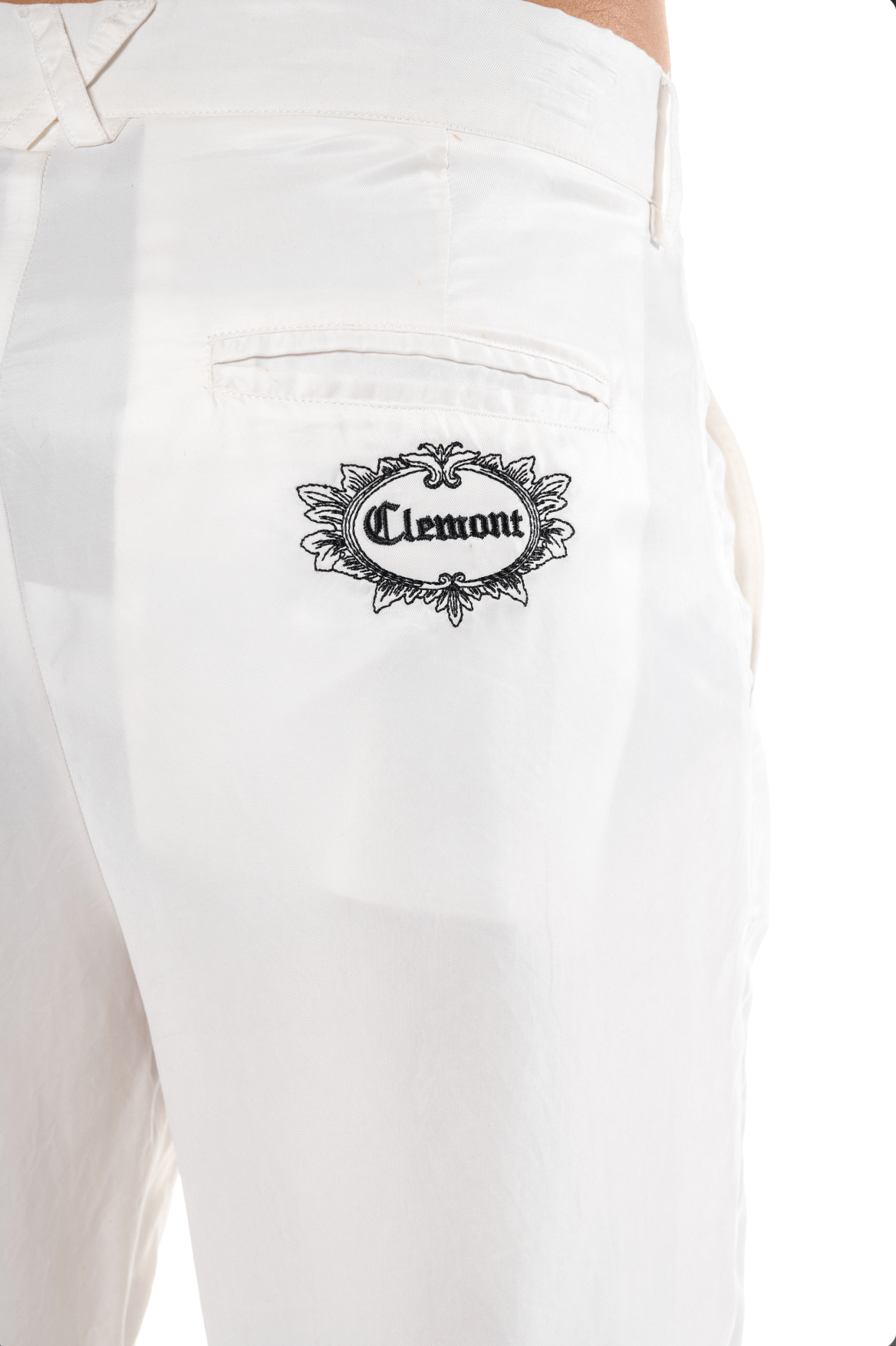 BERMUDA NOBILE CREMA/NEGRO MASCULINO CLEMONT - CLEMONT.CO S.A.S.